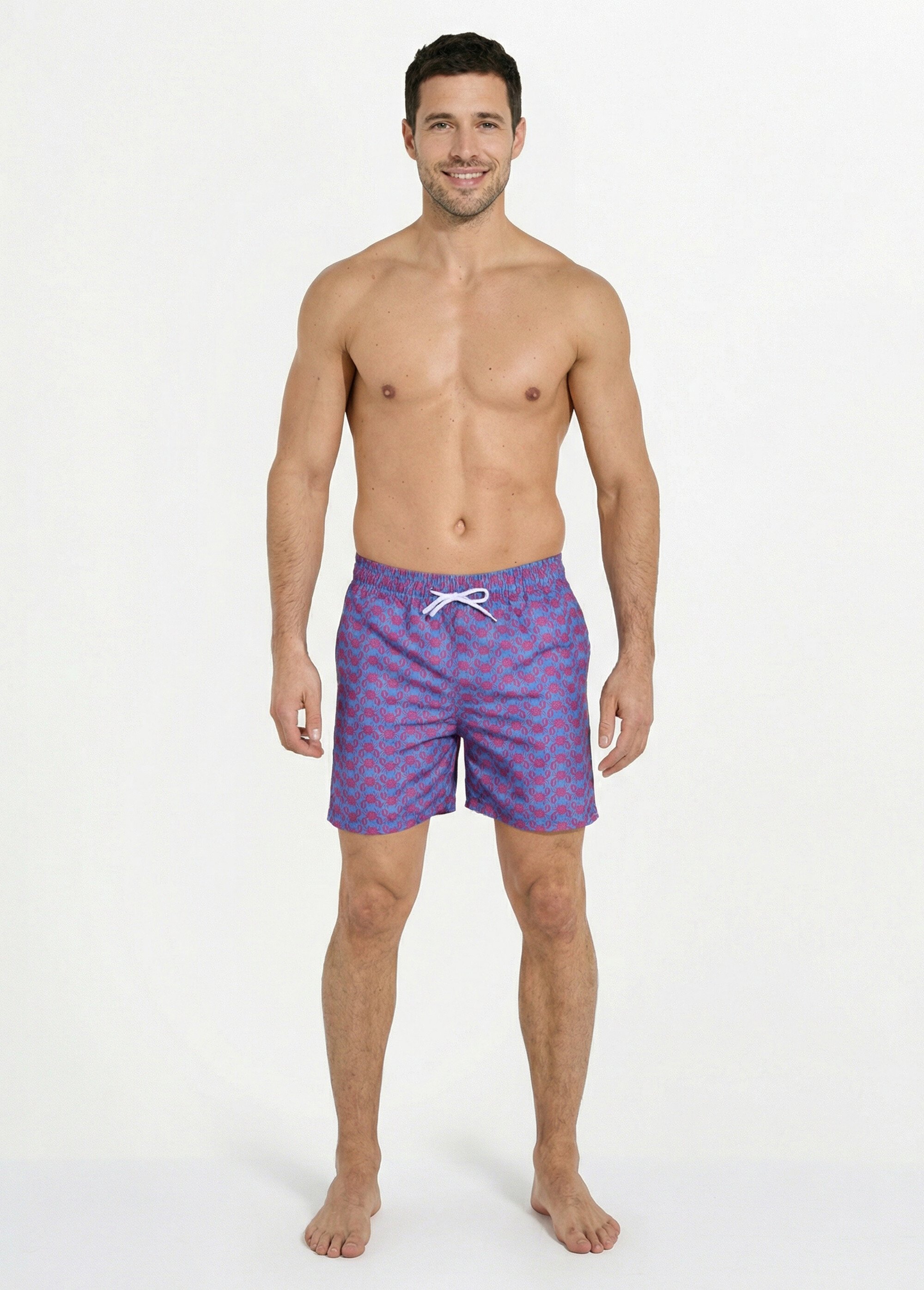 Short de bain imprimé fantaisie crabe Homme IMP BORDEAUX SUNSTH1017 SF1