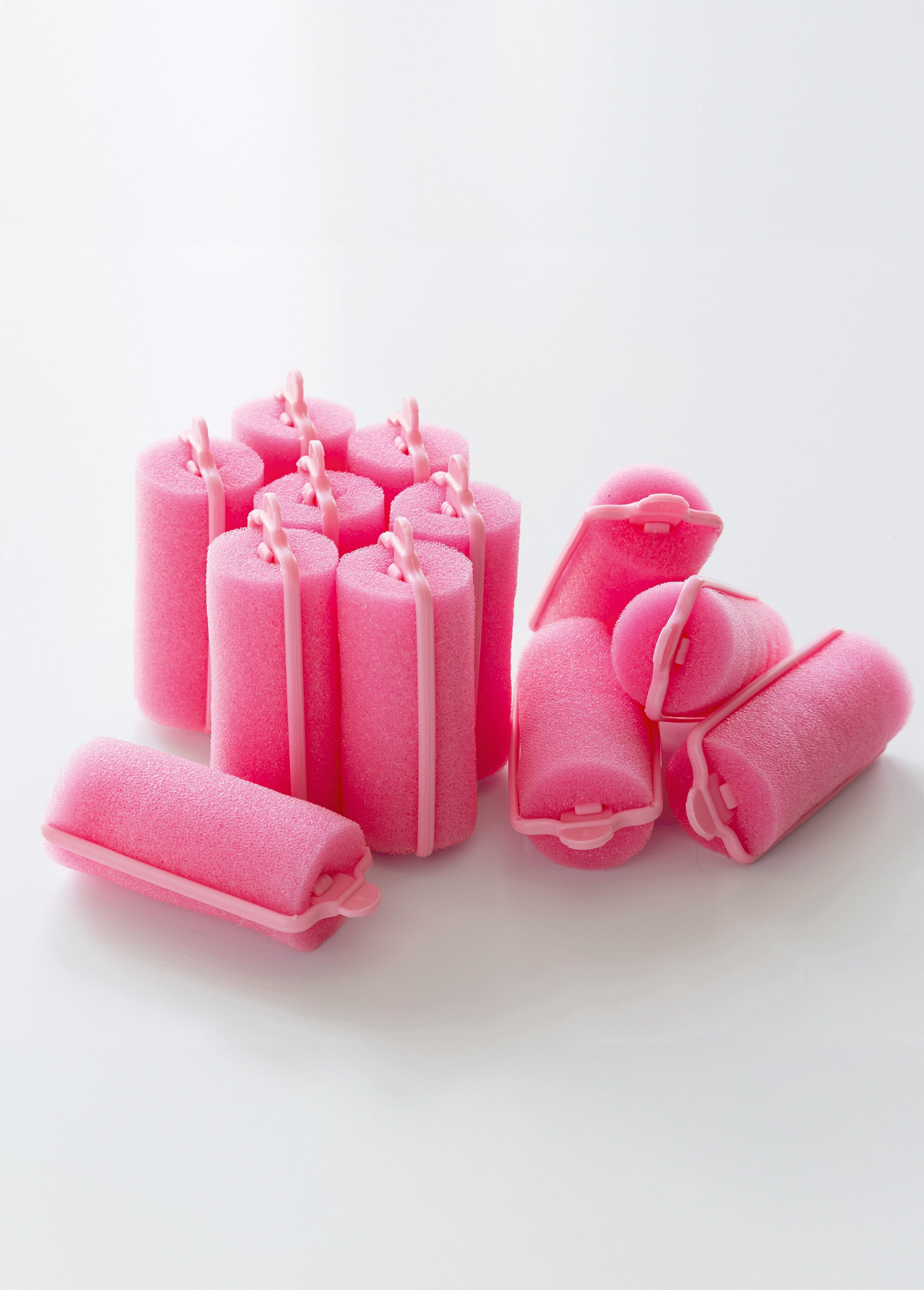 Bigoudi en mousse - lot de 12