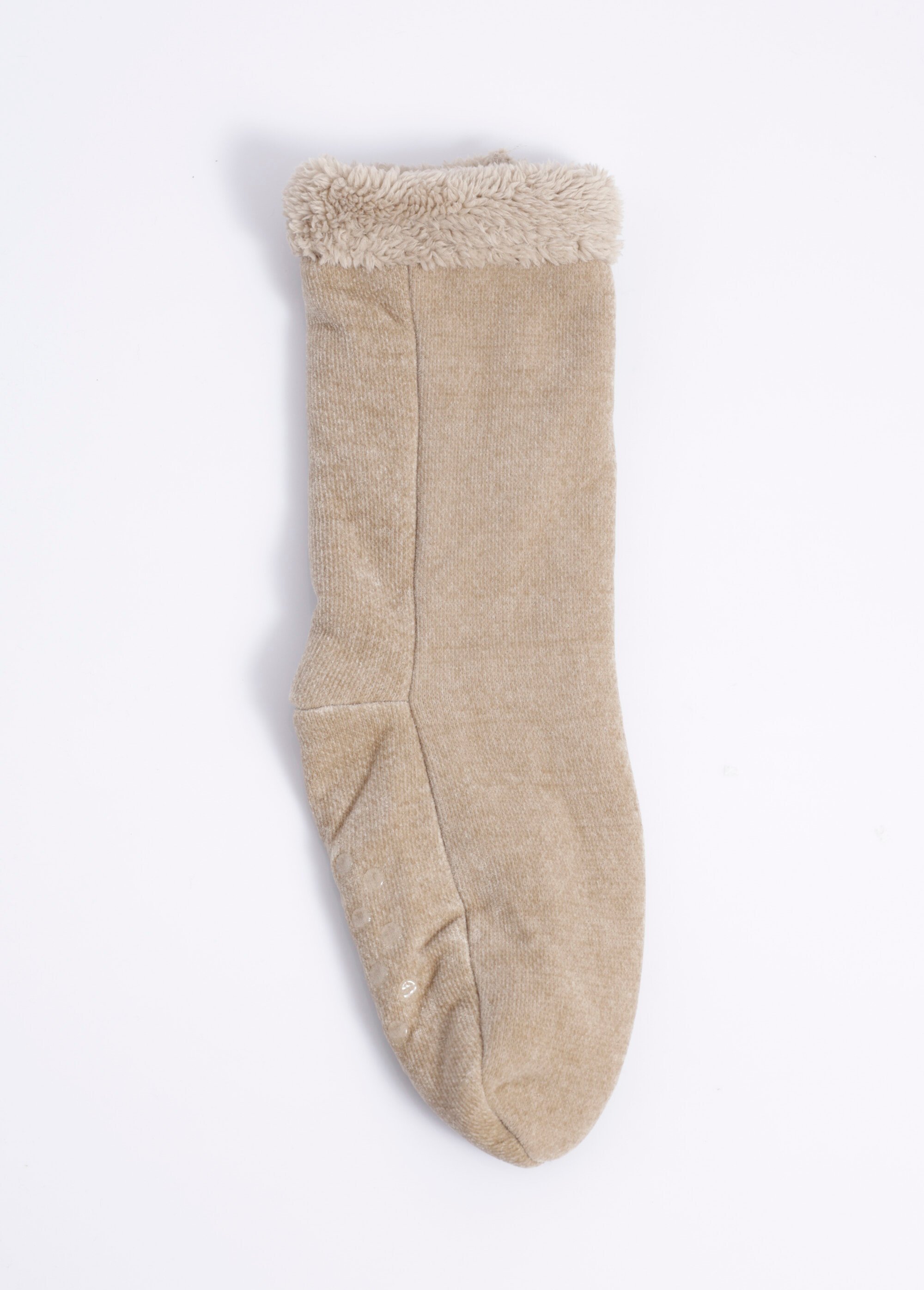 Chaussettes d'intérieur chaudes à picots