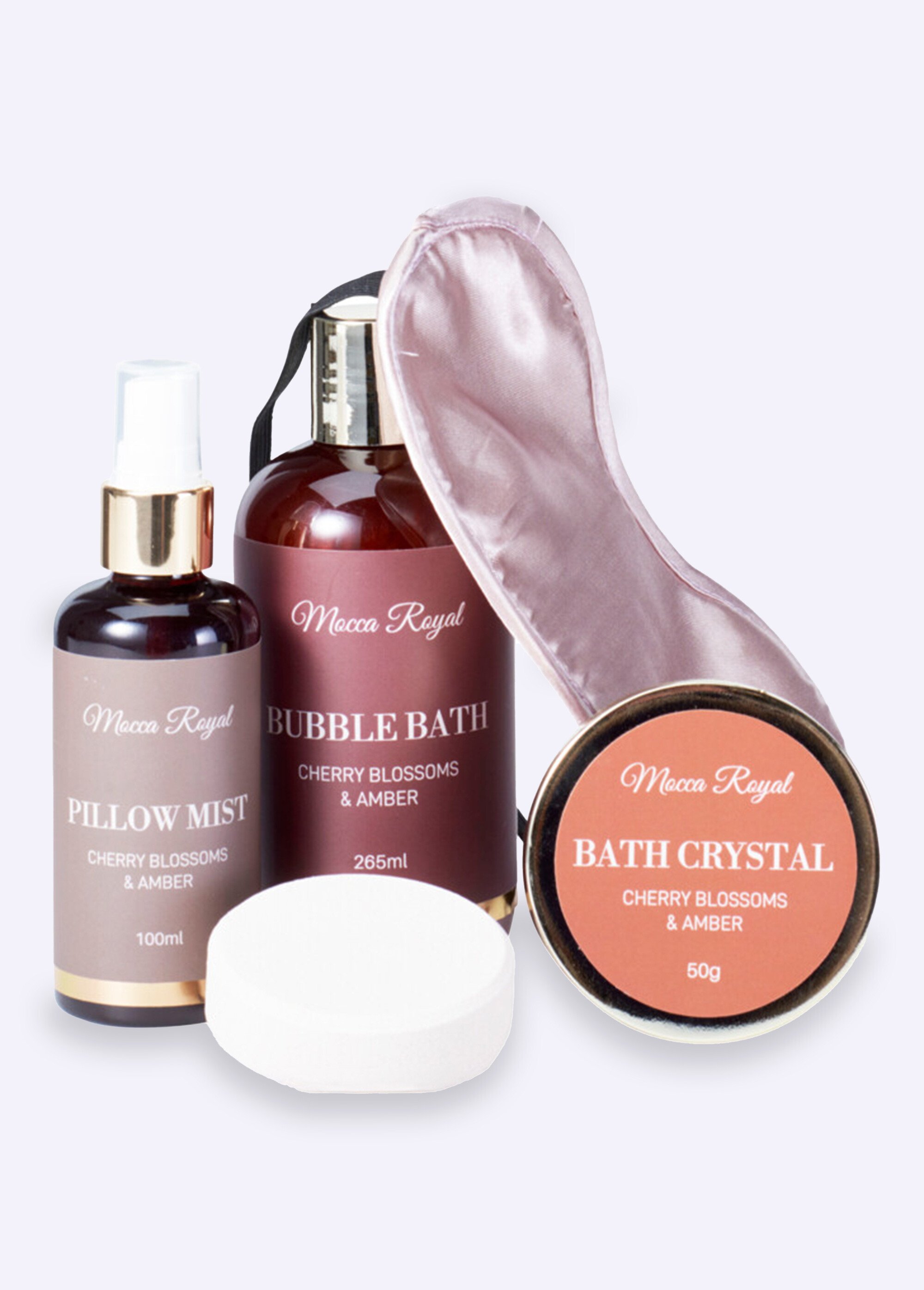 Coffret bain parfumé 5 pièces Rouge KP-905925150 FA1