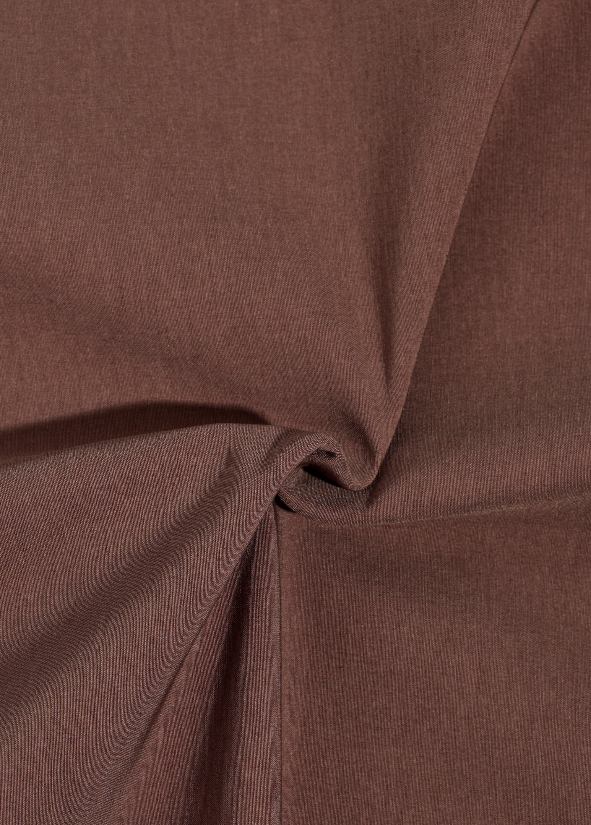 Coupon tissu bengaline stretch MARRON COT149259 FA1