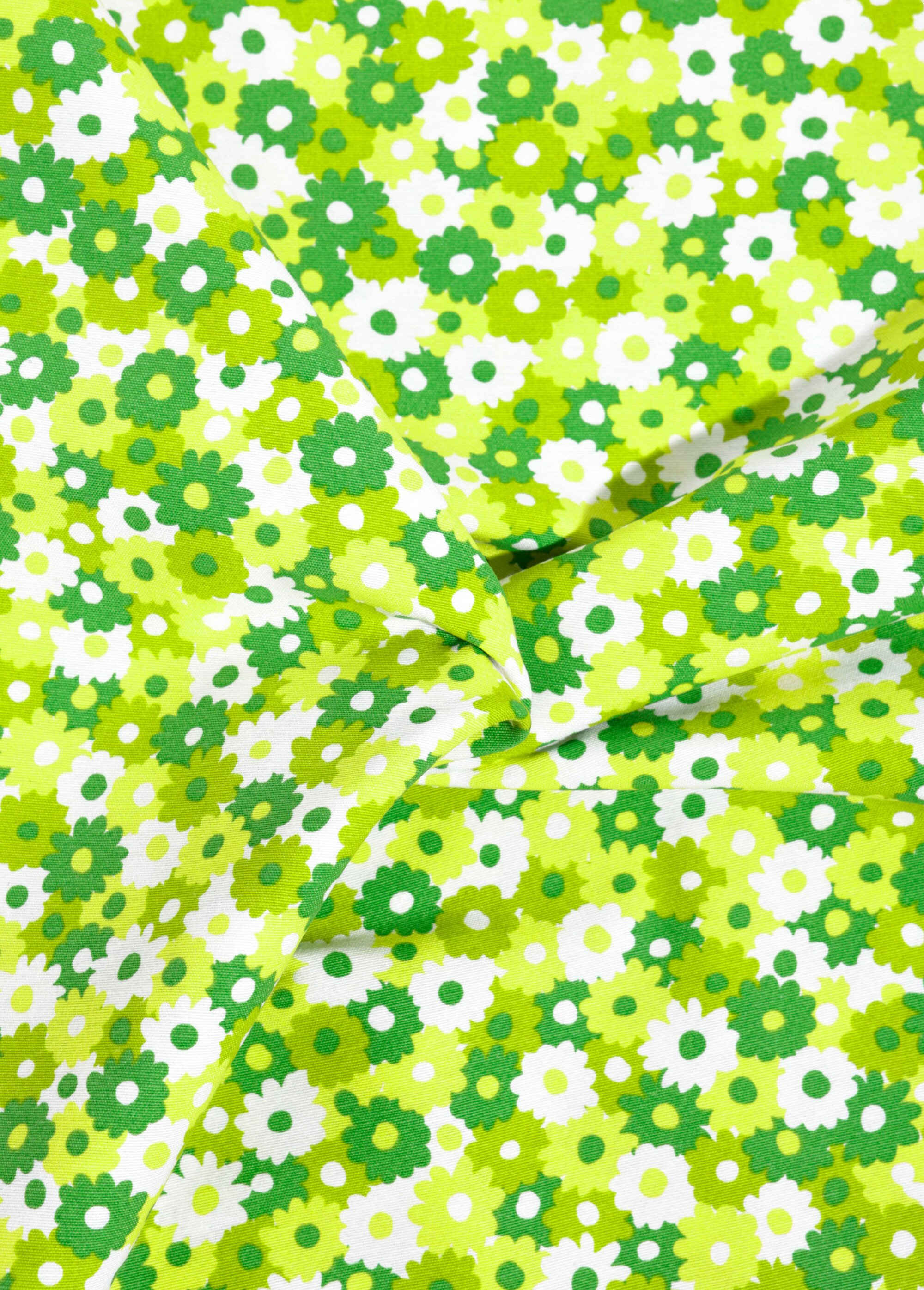 Coupon tissu déco Flower V3, 2x1,4m VERT COT149852 FA1