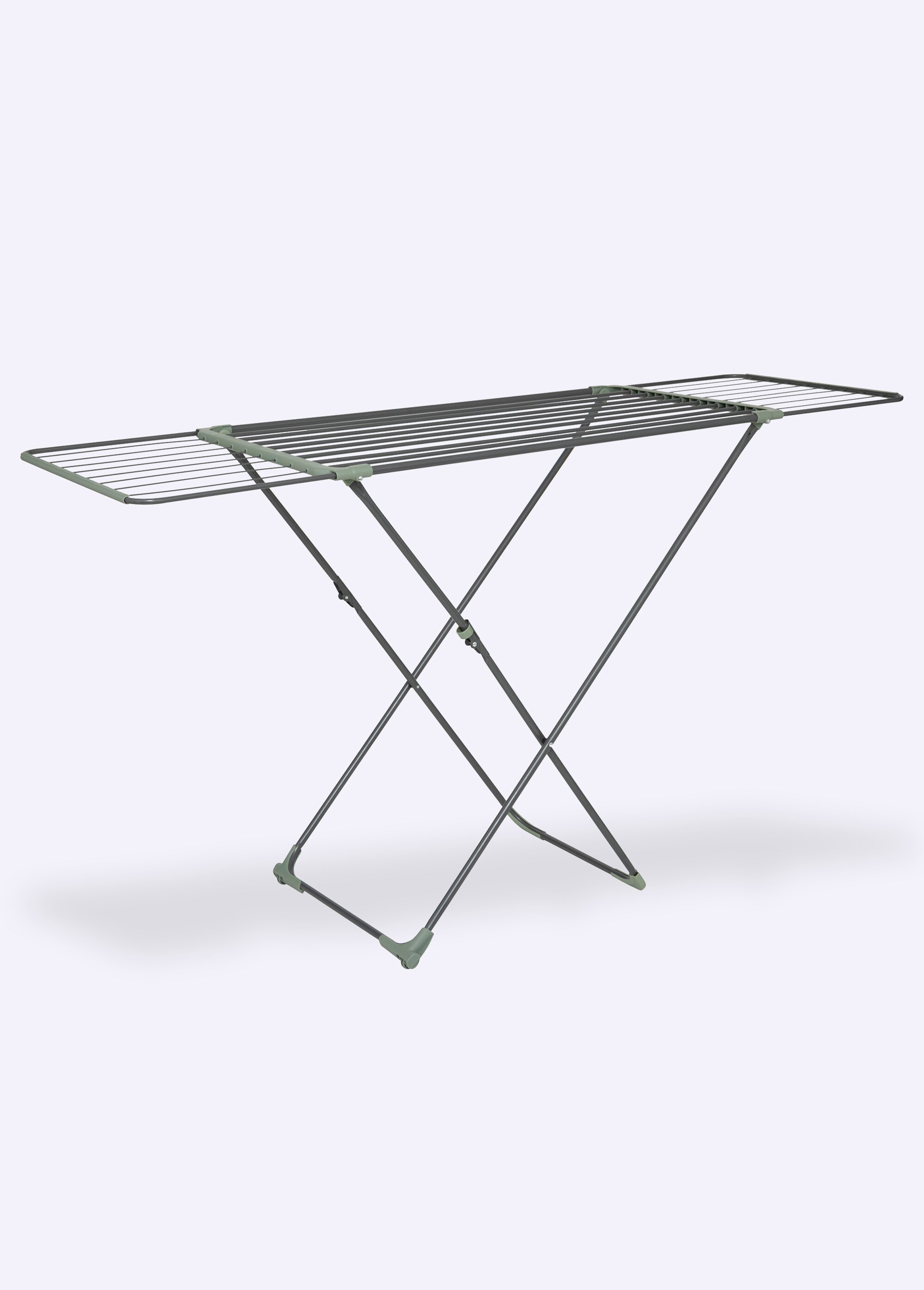 Etendoir à linge extensible acier, 20m Gris JJA-186209 FA1