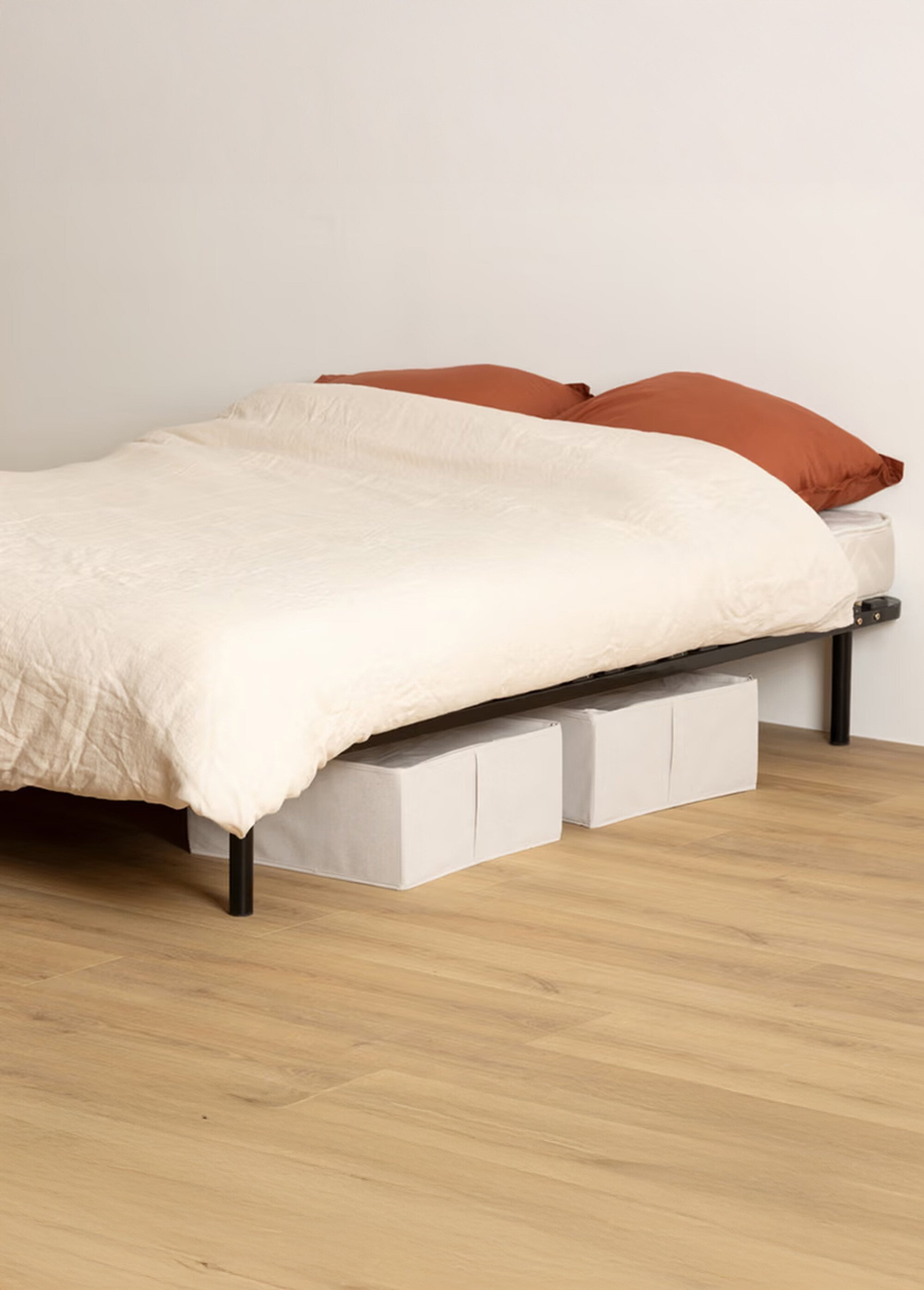 Housse de rangement rigide 44,5cm Beige JJA-203157 SI1