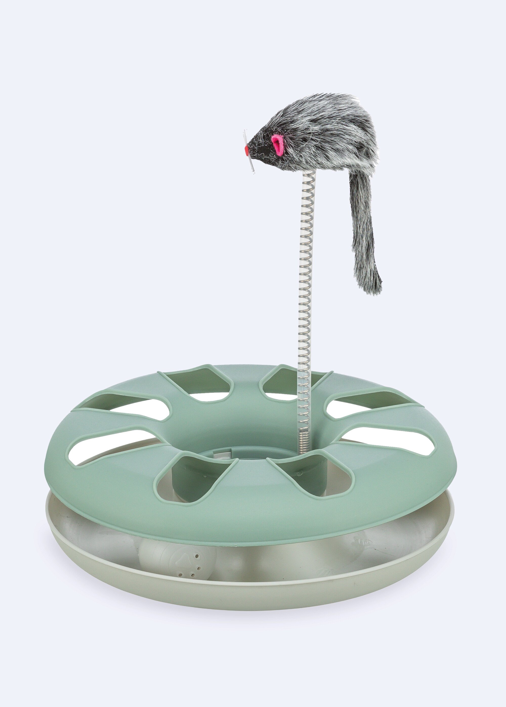 Jouet souris à ressort pour chat