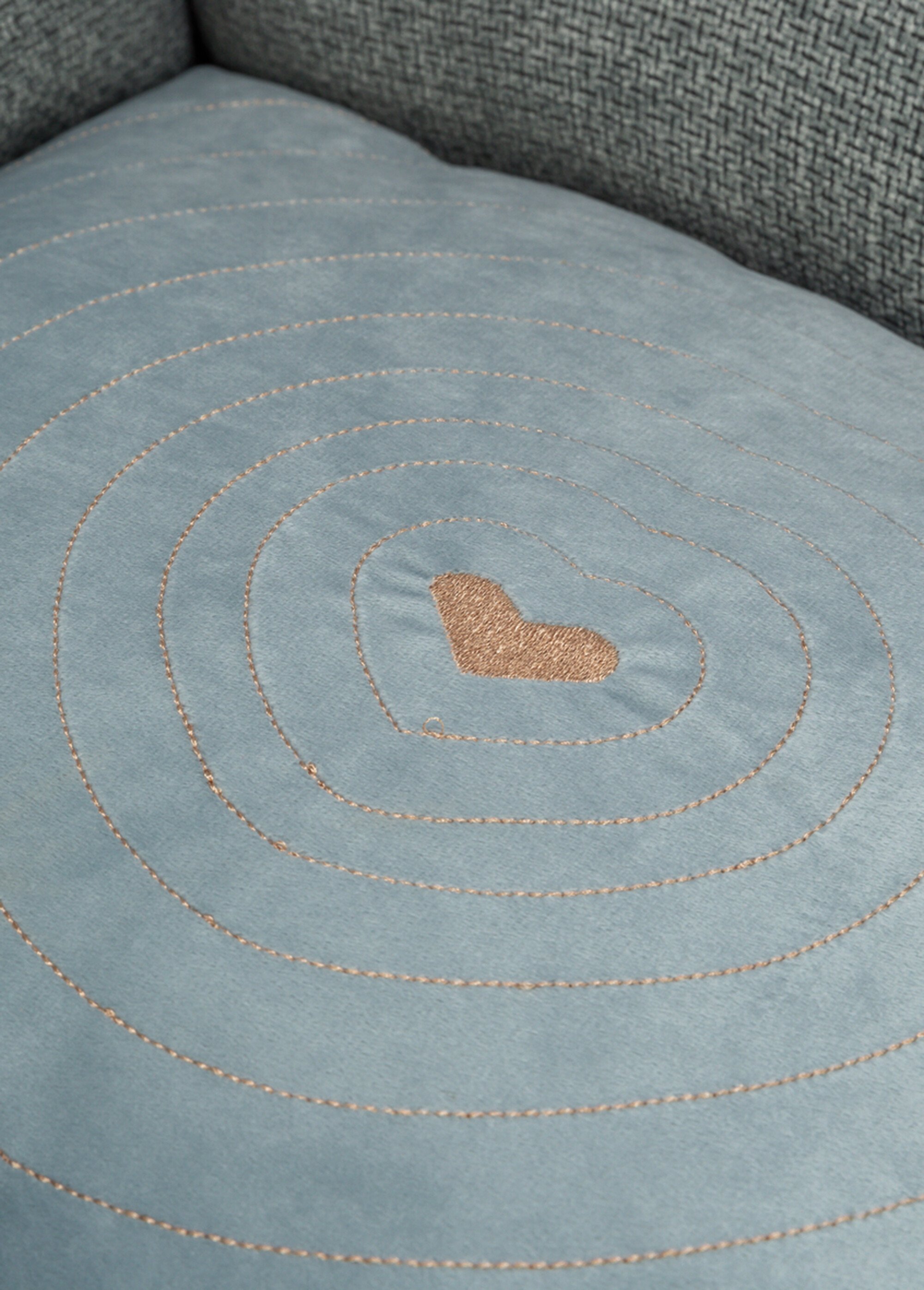 Lit bord tissu VIVIANA, pour animaux BLEU TRX-37540 DE3