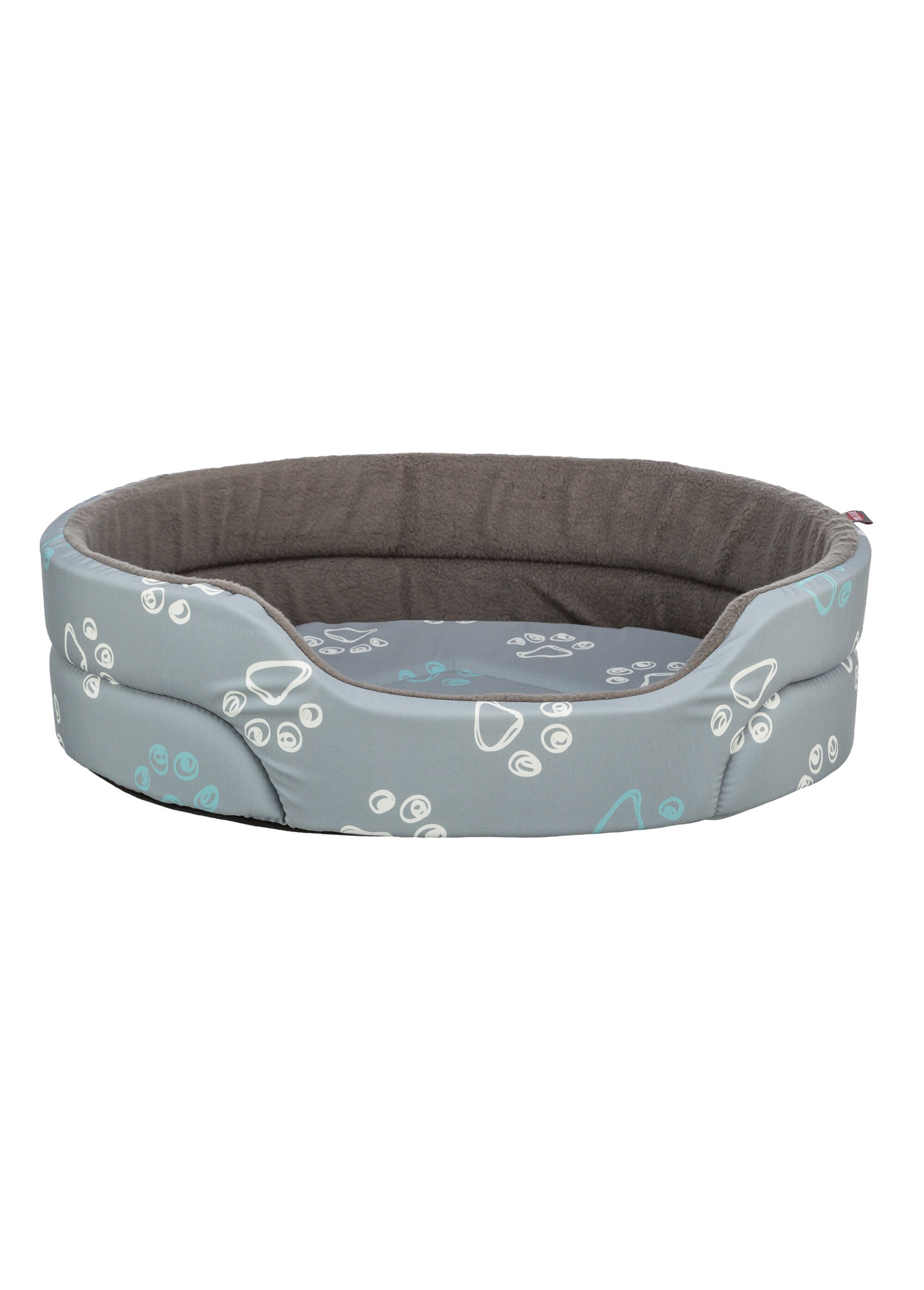 Lit polaire motif pattes JIMMY pour animaux