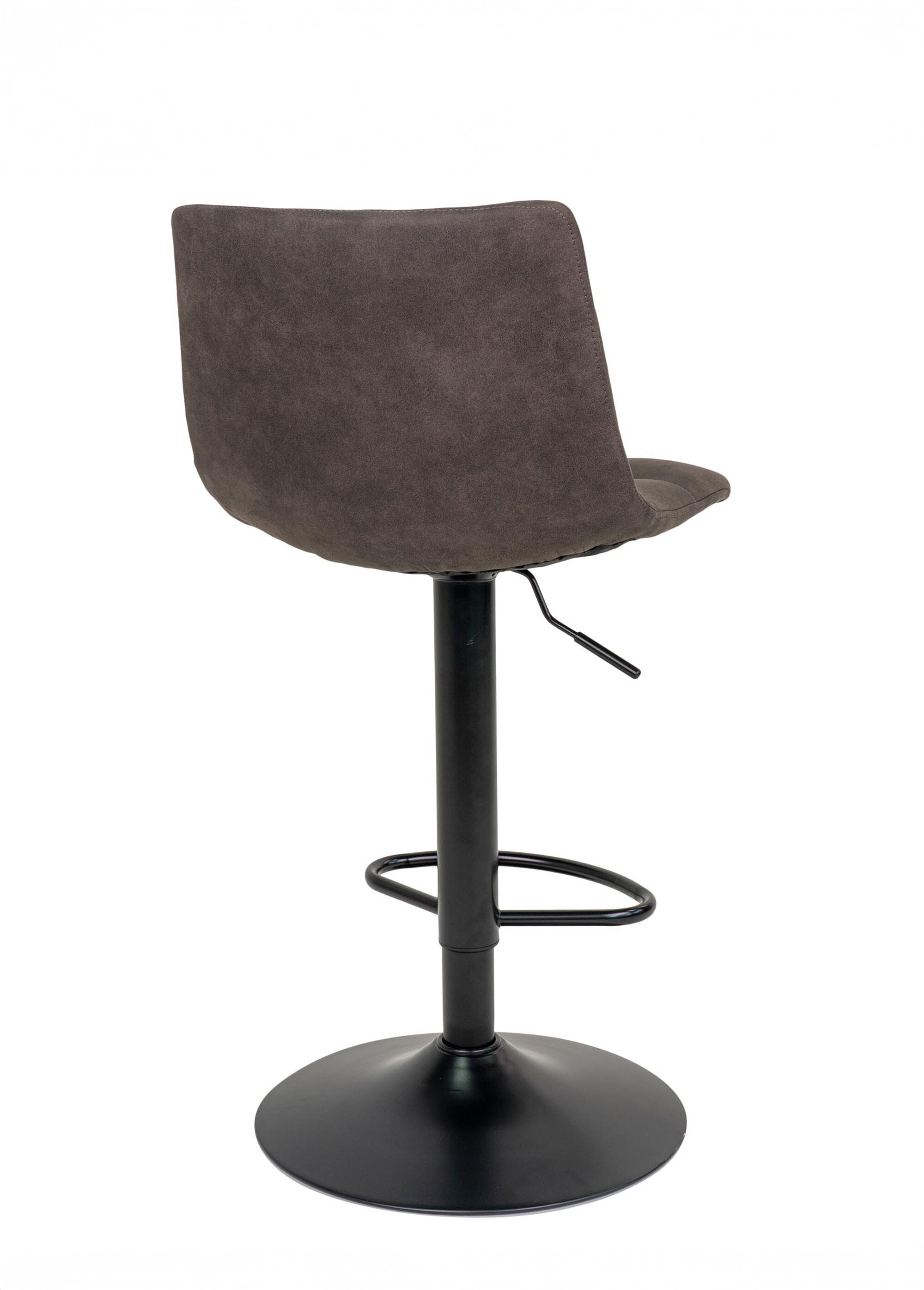 Chaise de bar matelassée en microfibre 2G