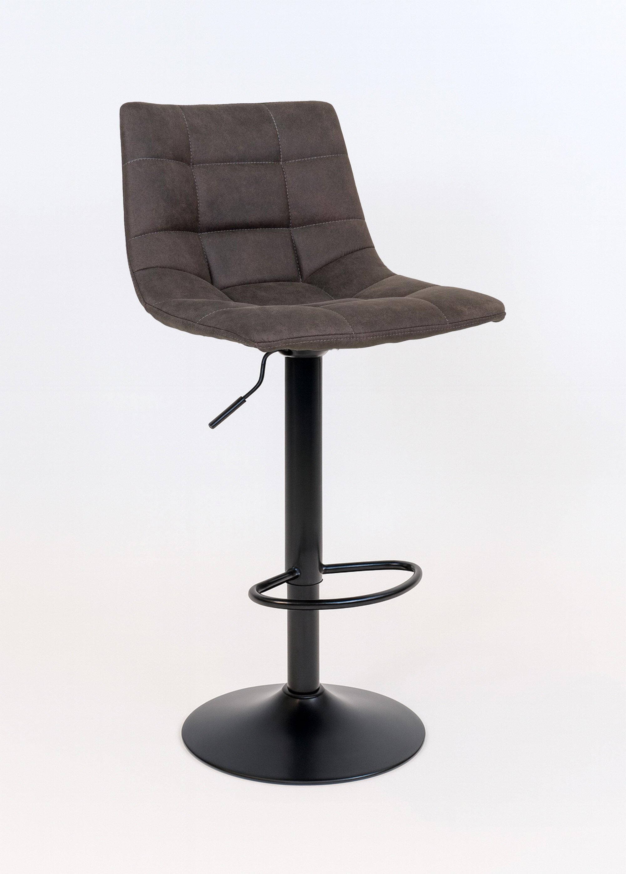 Chaise de bar matelassée en microfibre 2G