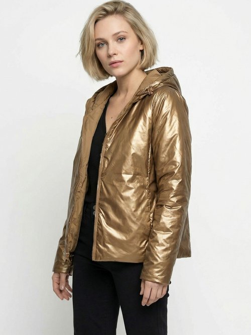 Coupe vent déperlant réversible, long Femme Marron LJ-5011UNI MV2