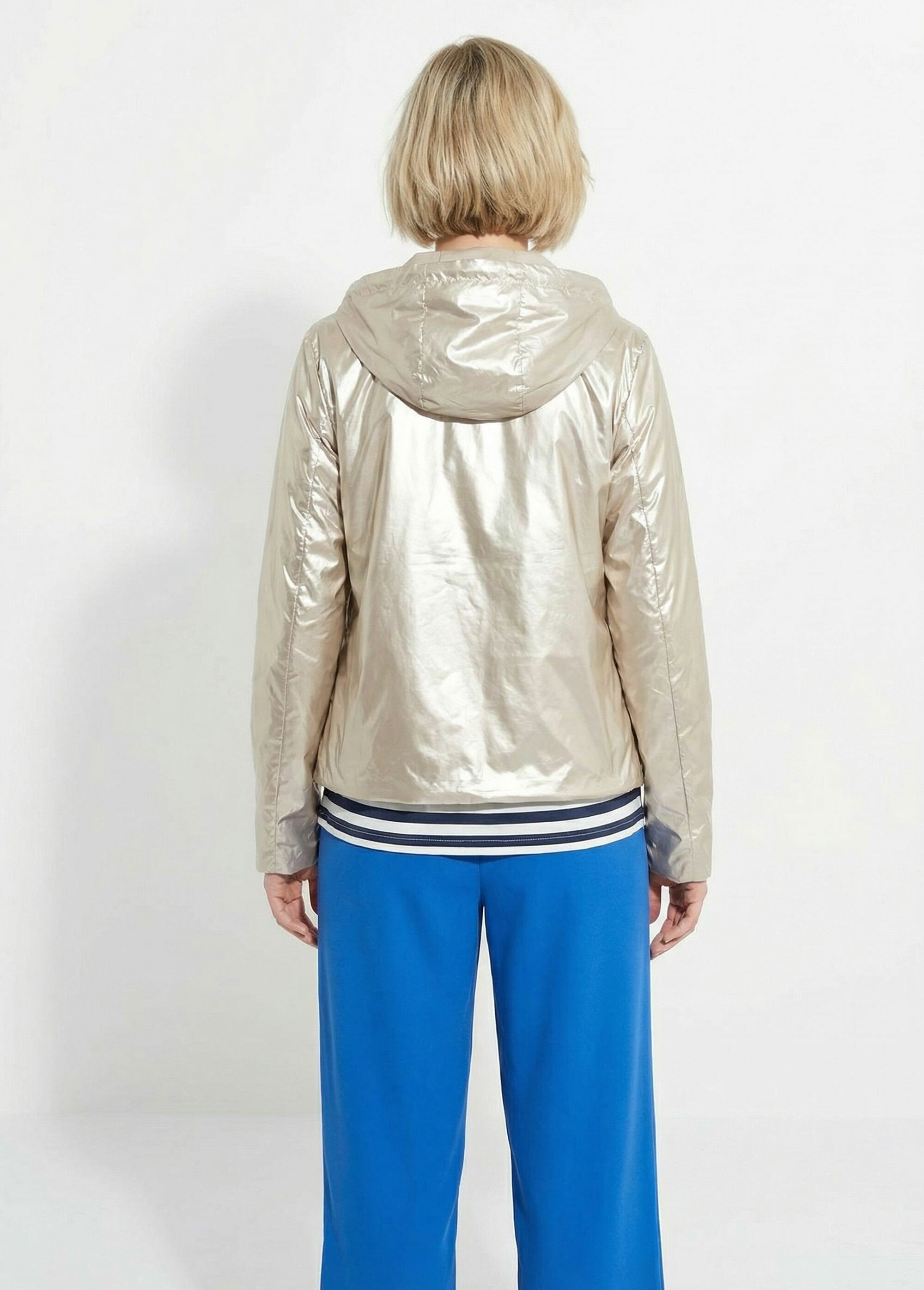 Coupe vent déperlant réversible, court