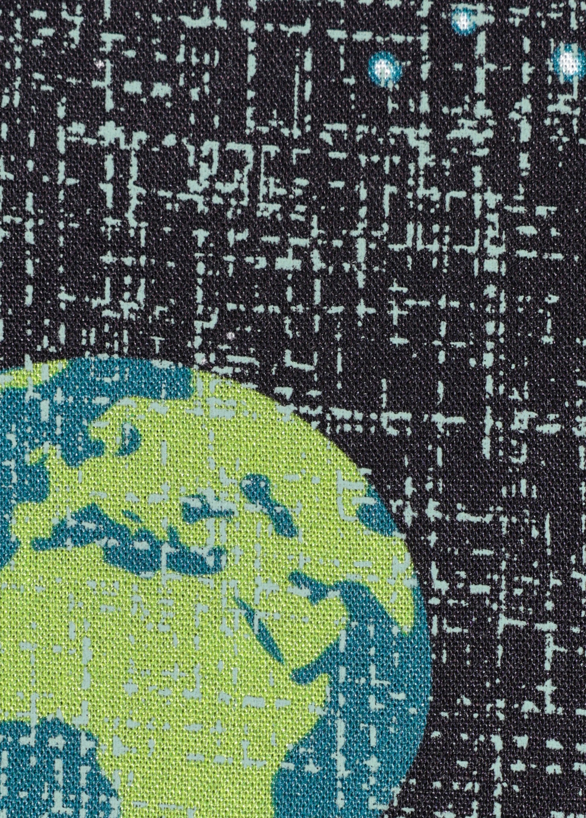 Coupon tissu habillement, Roswell 3V NOIR COT112645 DE2