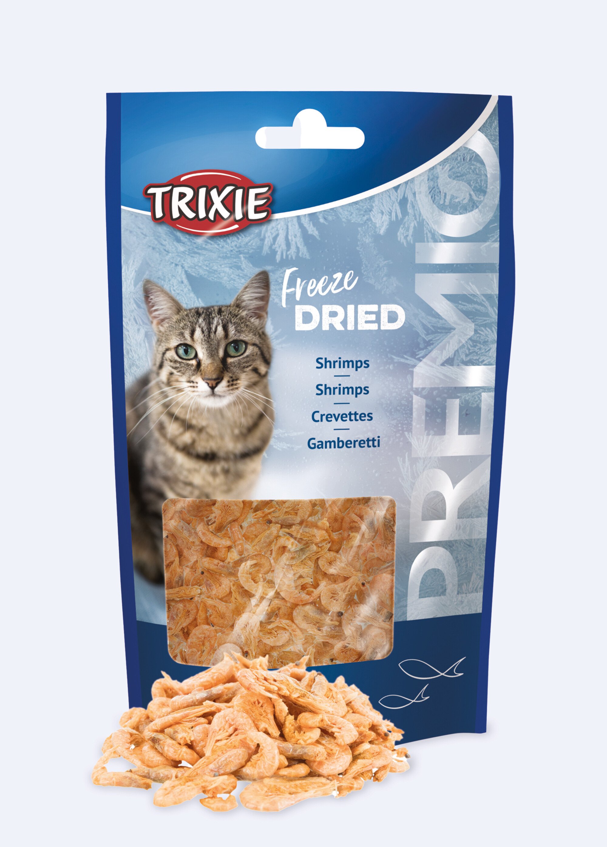 Crevettes lyophylisées PREMIO, pour chat BEIGE TRX-42755 FA1