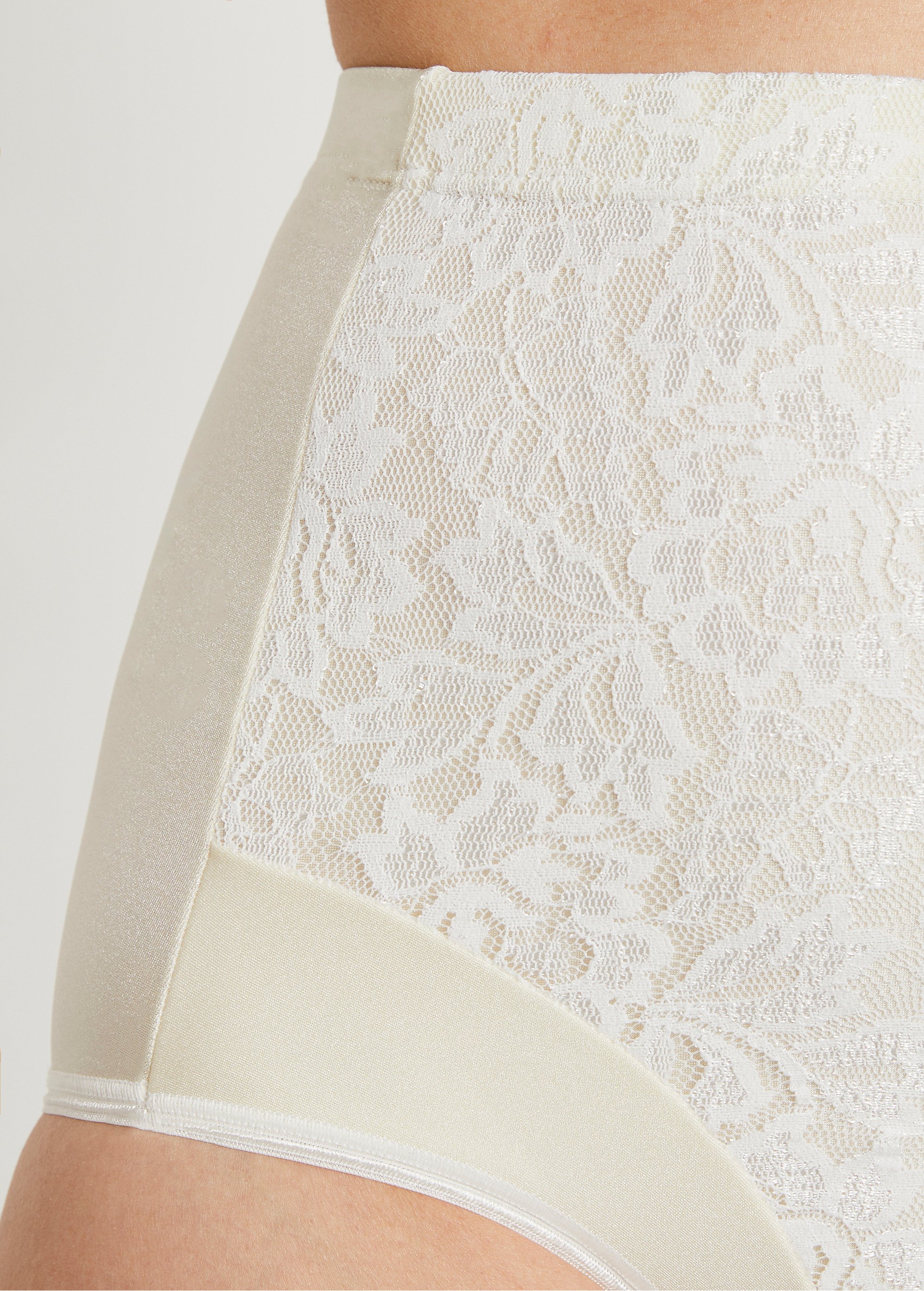 Culottes avec dentelle et taille haute