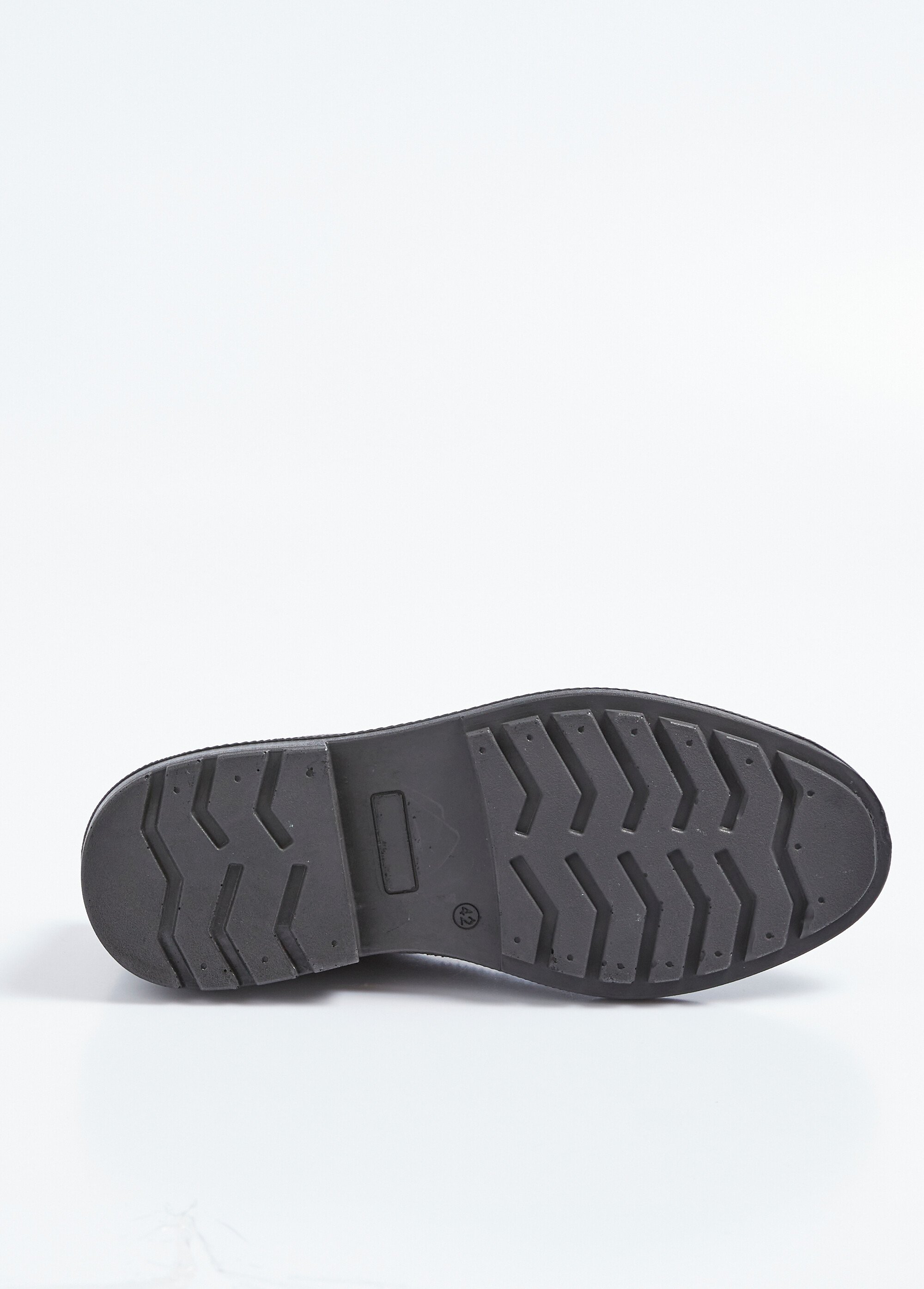 Derby cuir perforations et bout fleuri Homme Gris TOMDIXON500 UN1