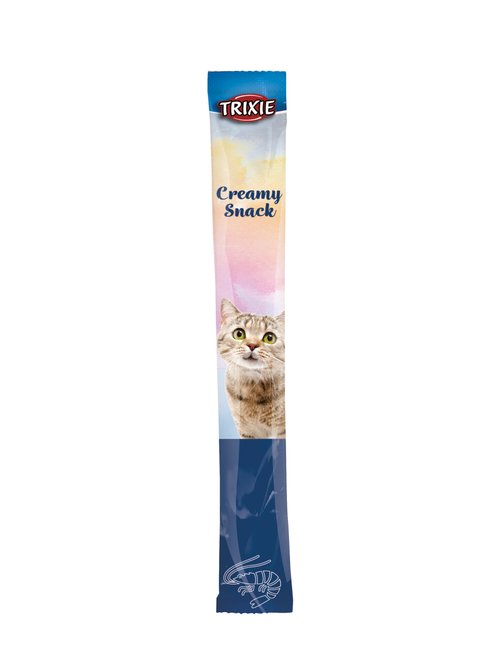 Friandises crevette CREAMY SNACK, pour chat BEIGE TRX-42682 DE1