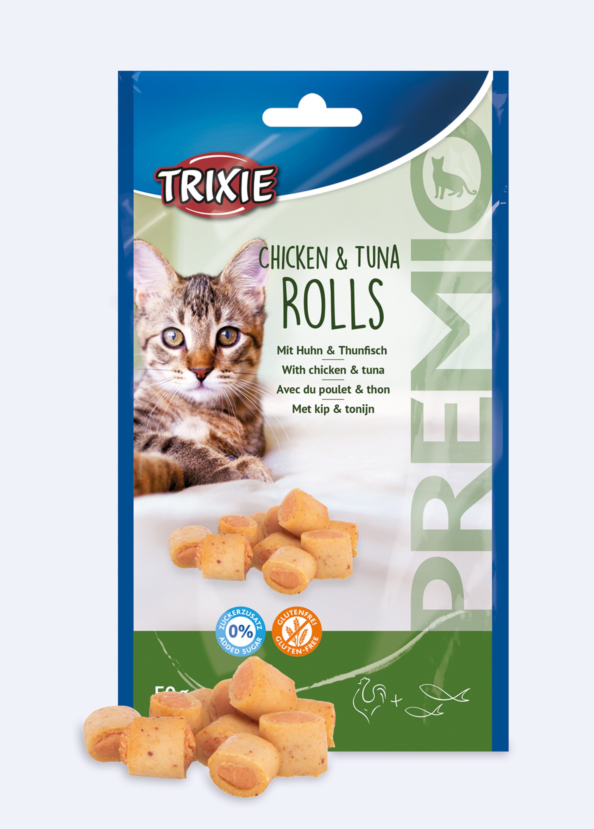Friandises poulet-thon PREMIO, pour chat BEIGE TRX-42763 FA1