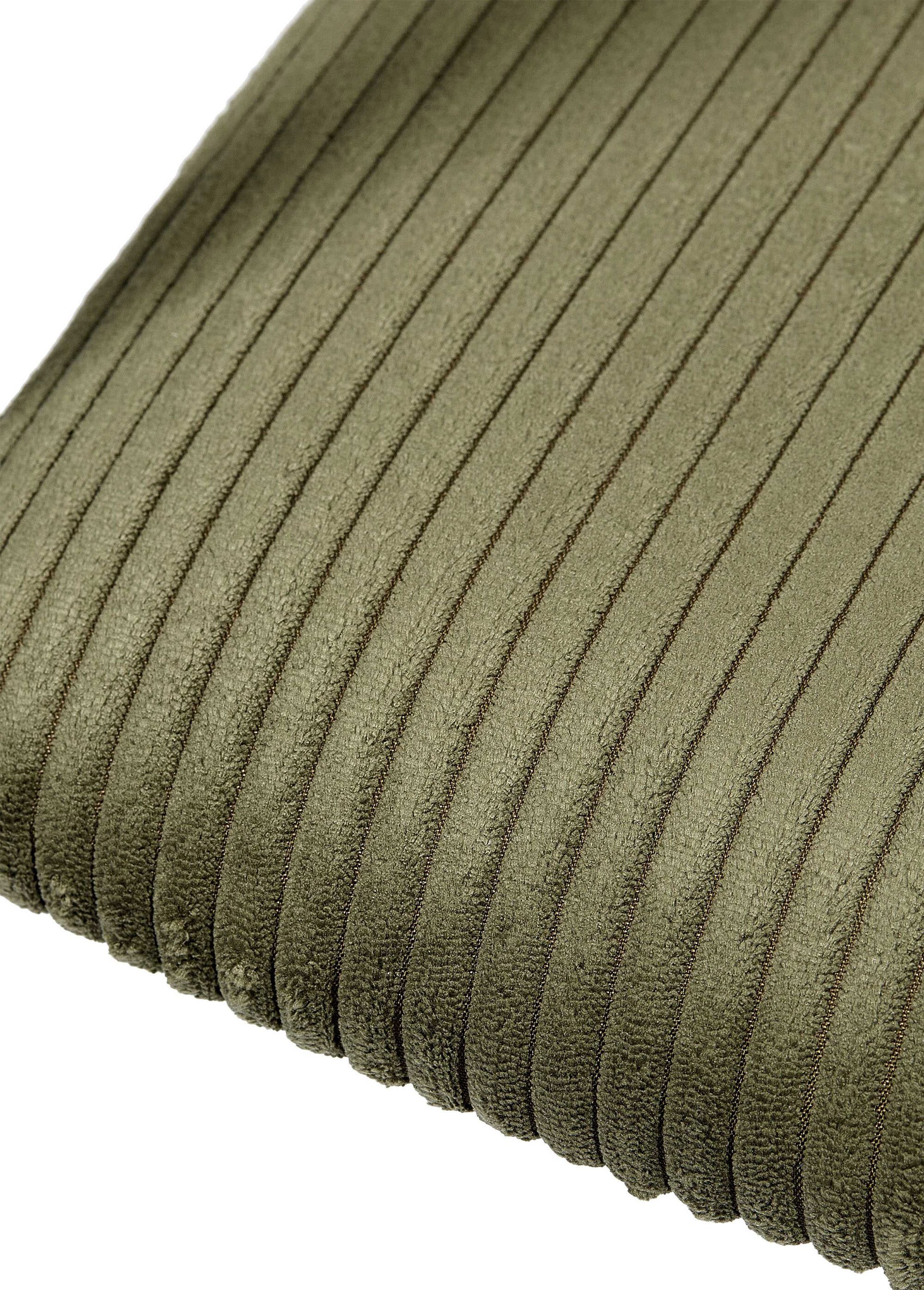 Pouf coffre pliable carré velours SCOTT VERT CMP-HD0534 DE3