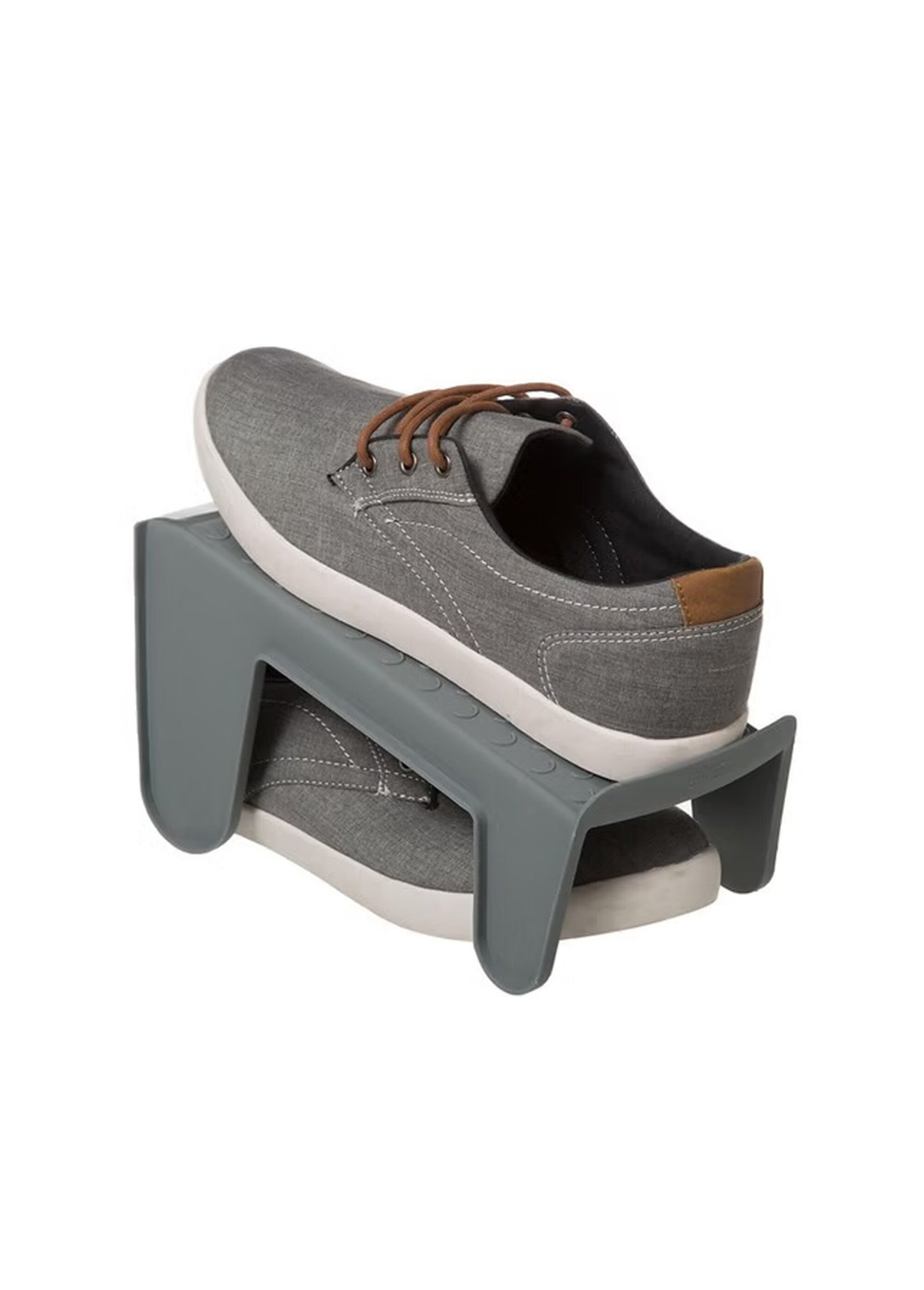 Set de 5 range chaussures gain de place Gris JJA-167877 SI1