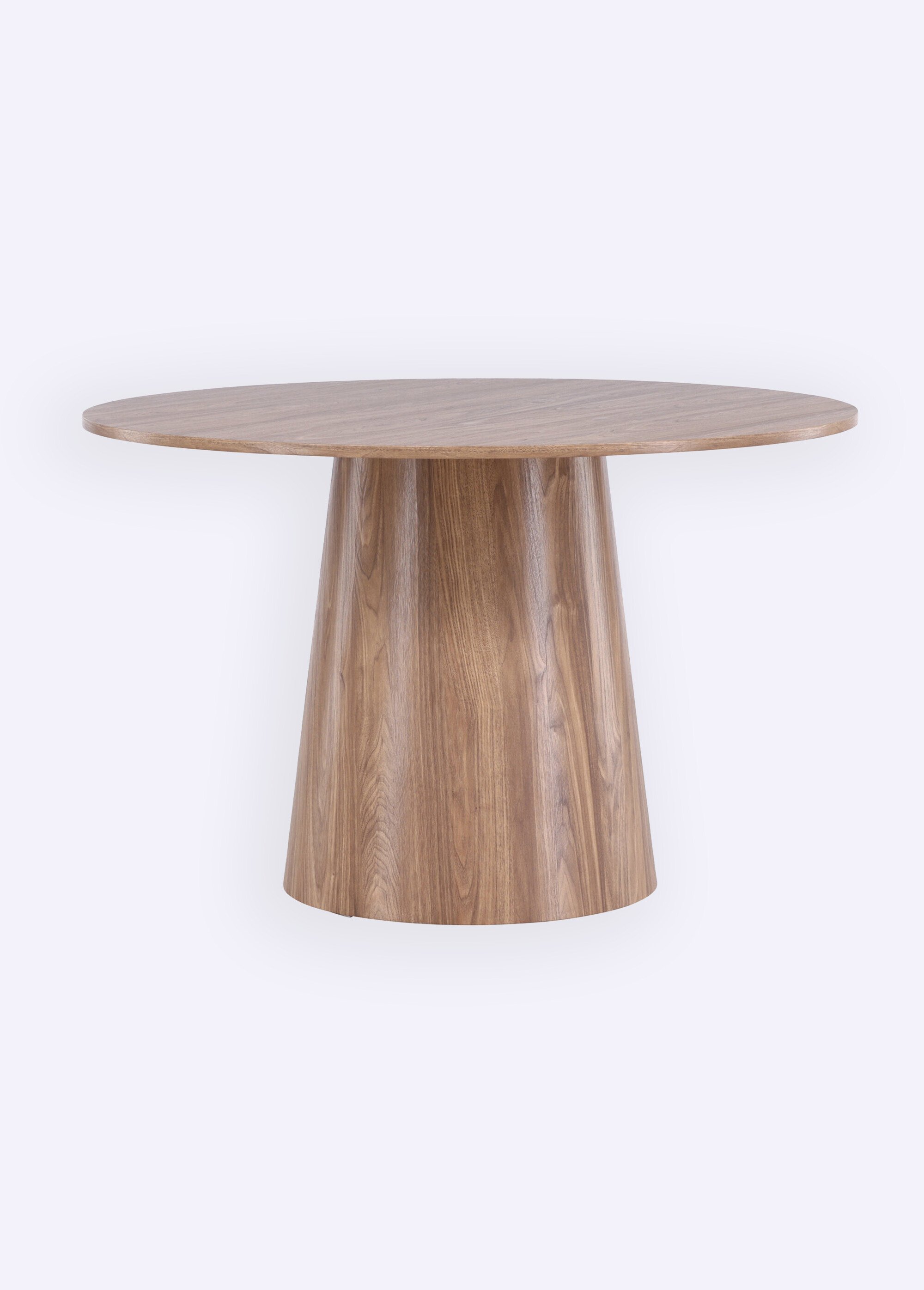 Table à manger peuplier, pied conique BEIGE VEN-18903-000 DE1