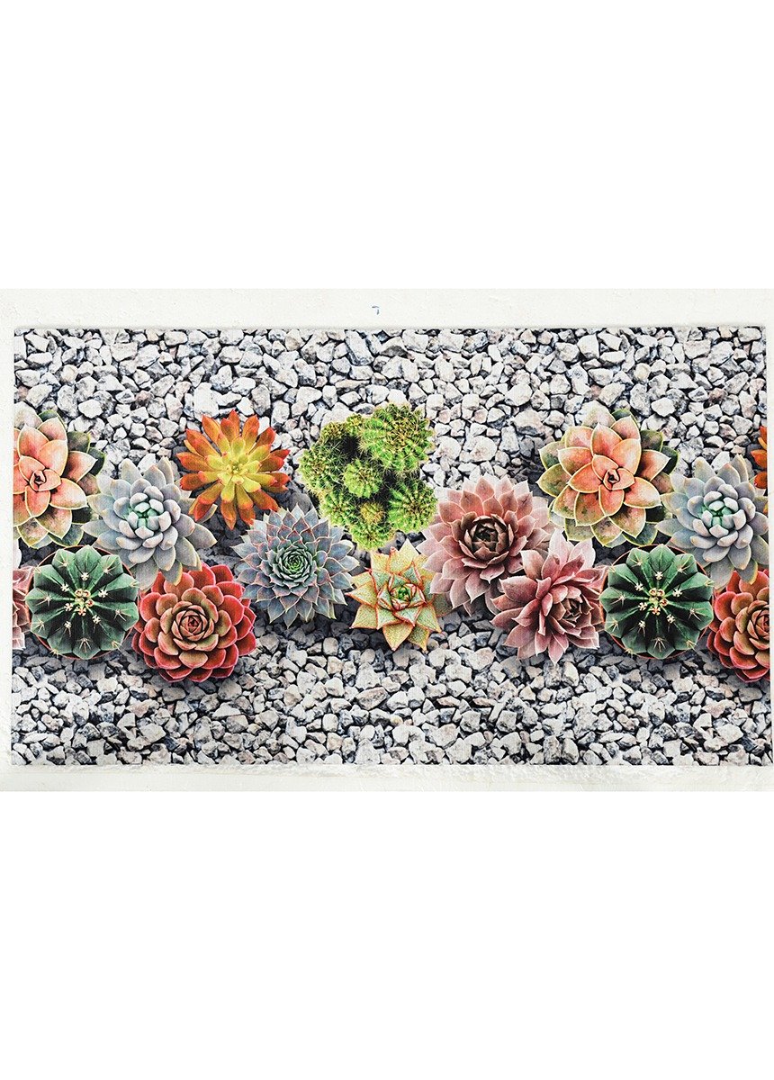Tapis de cuisine imprimé cactus
