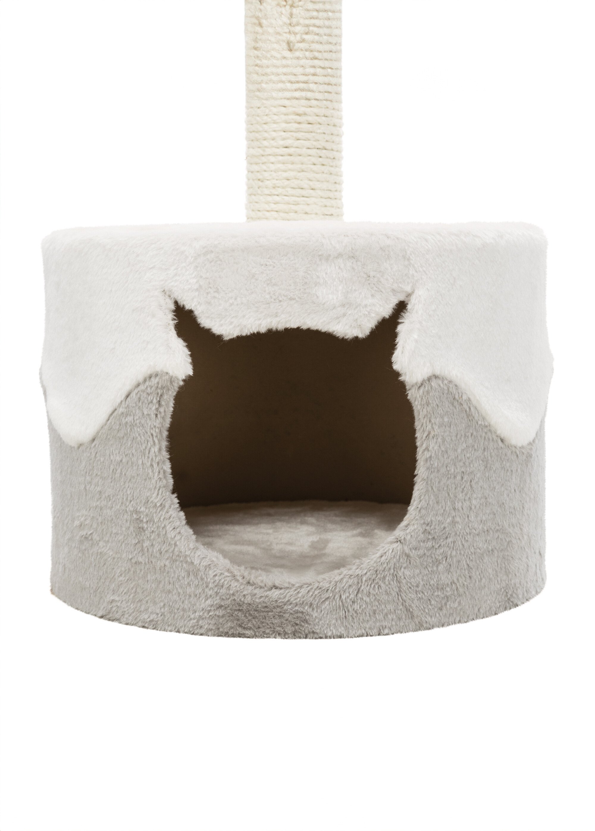 Arbre à chat NURIA, hauteur 71cm BLANC TRX-43794 DE2