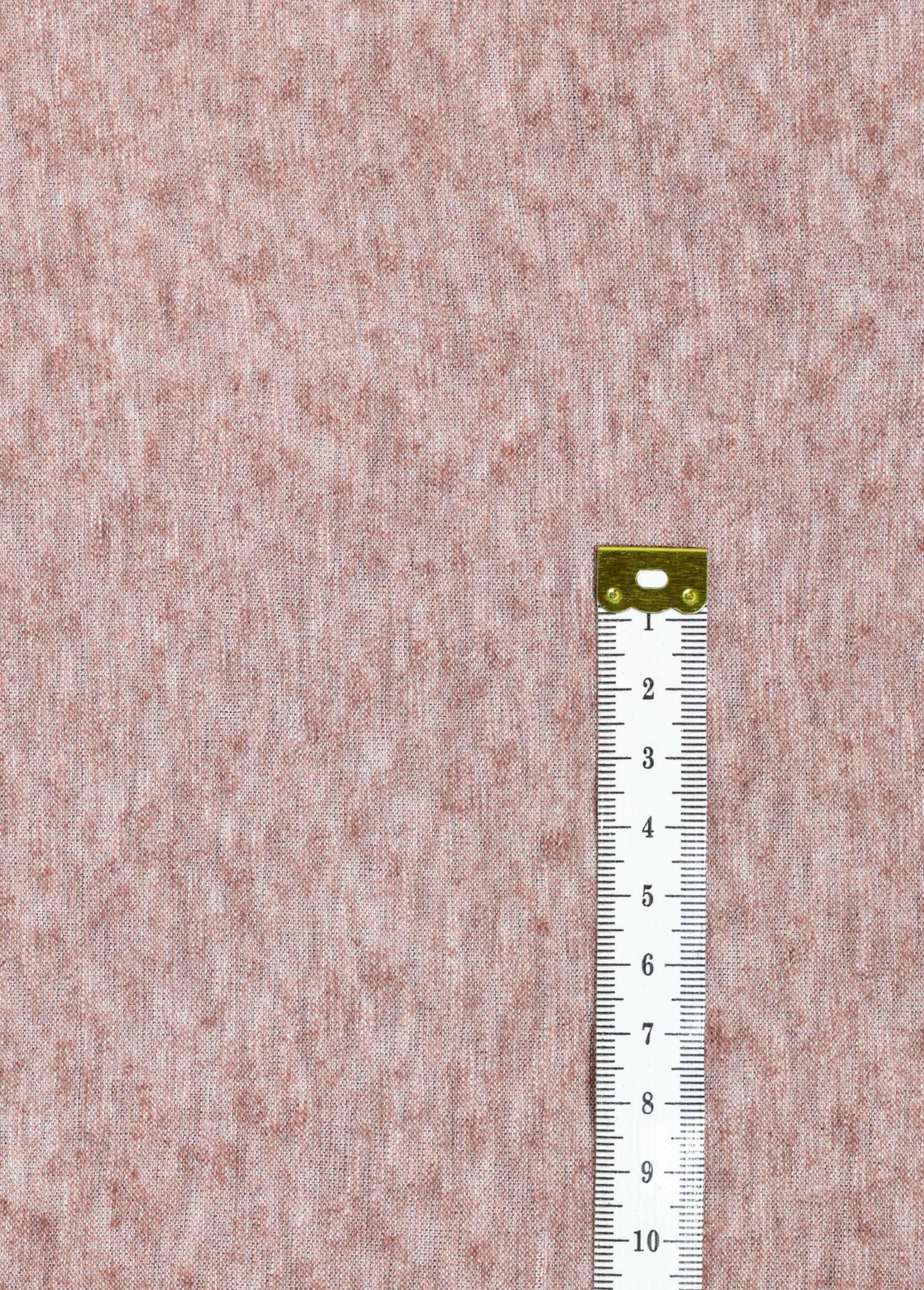 Coupon tissu habillement, jersey avec laine MARRON COT141518 DE1