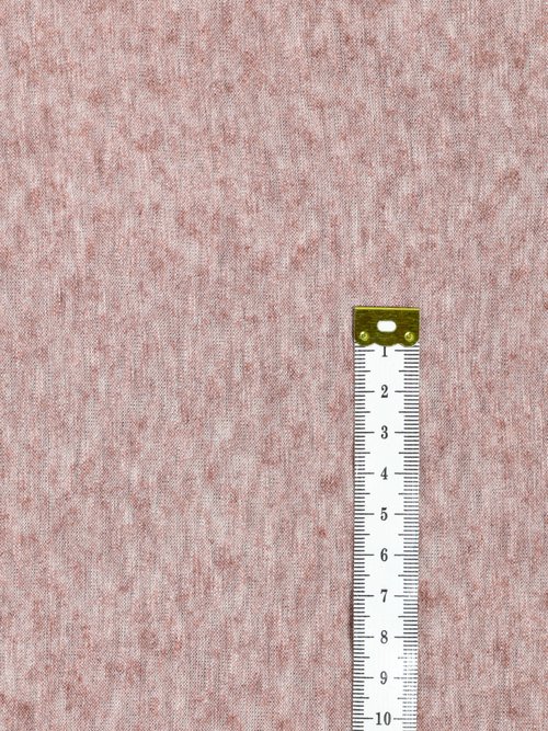 Coupon tissu habillement, jersey laine MARRON COT141518 DE1