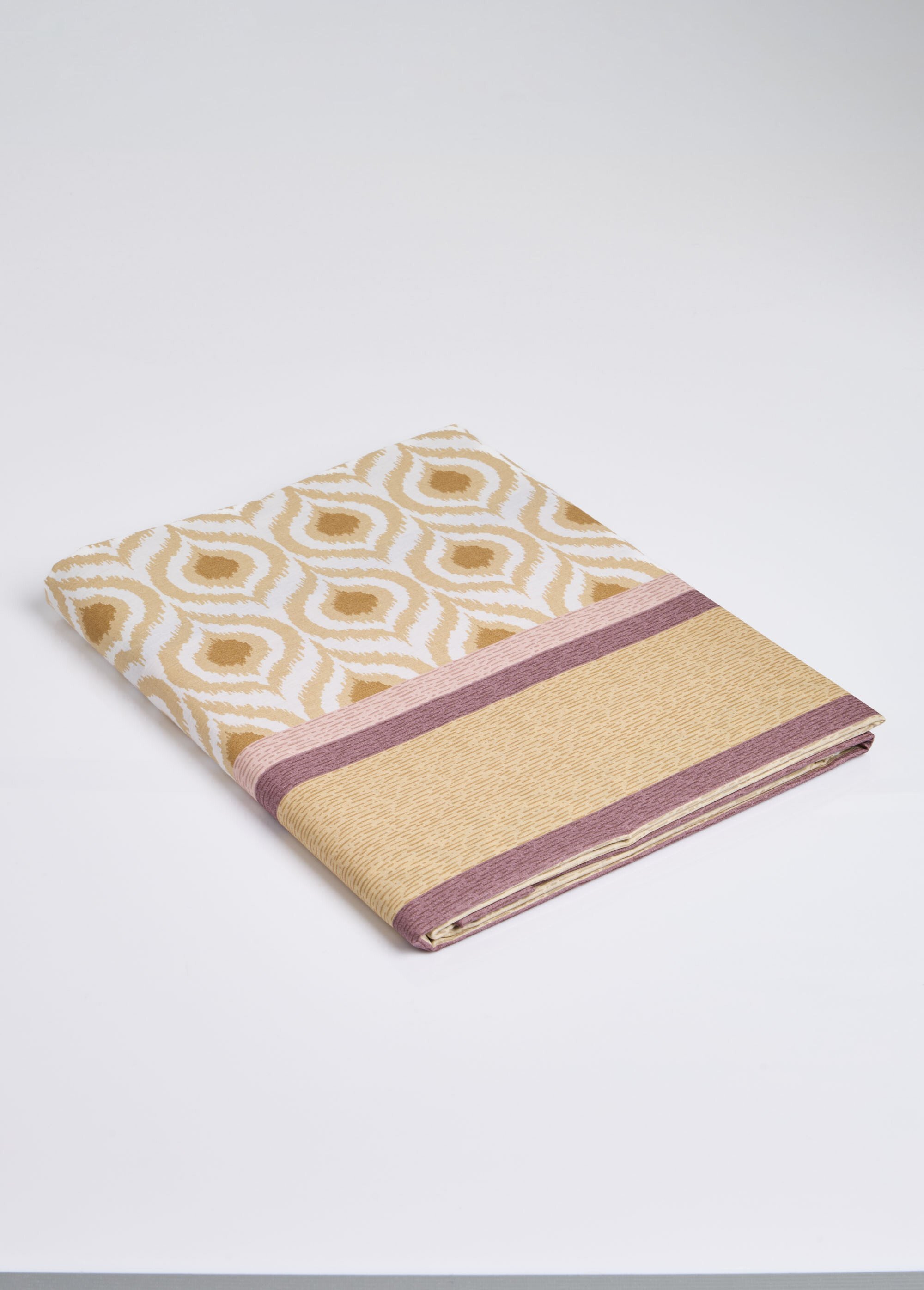 Drap plat imprimé coton 57 fils/cm²