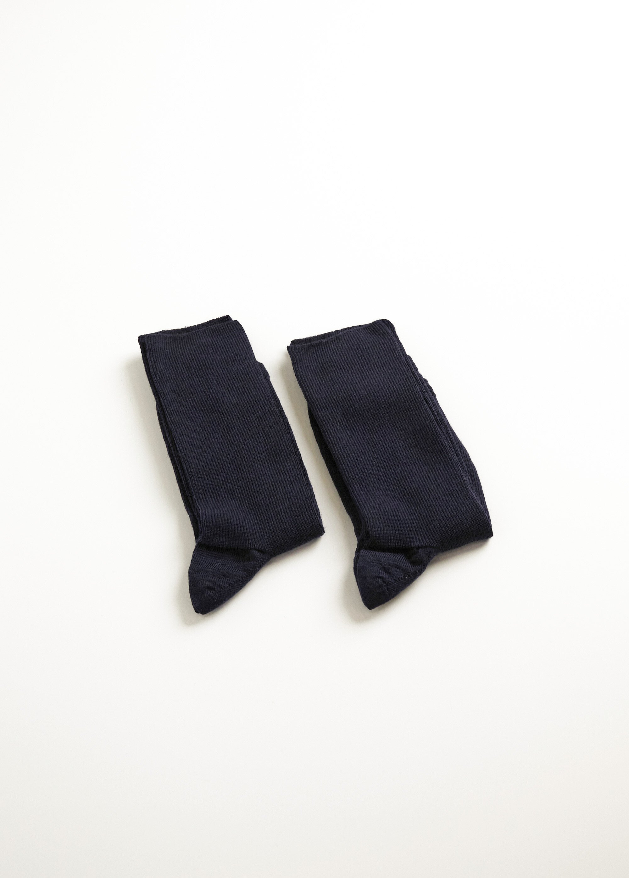 Mi-chaussettes sans compression chauds - lot de 2 paires Homme Bleu ILOT DE1