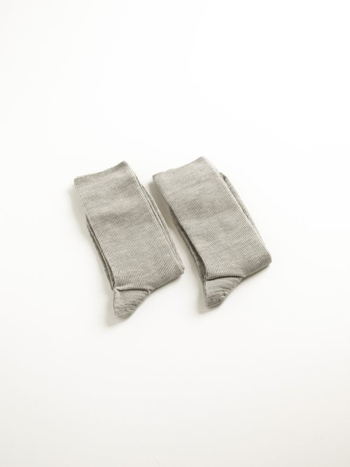Mi-chaussettes sans compression chauds - lot de 2 paires Homme Gris ILOT DE1