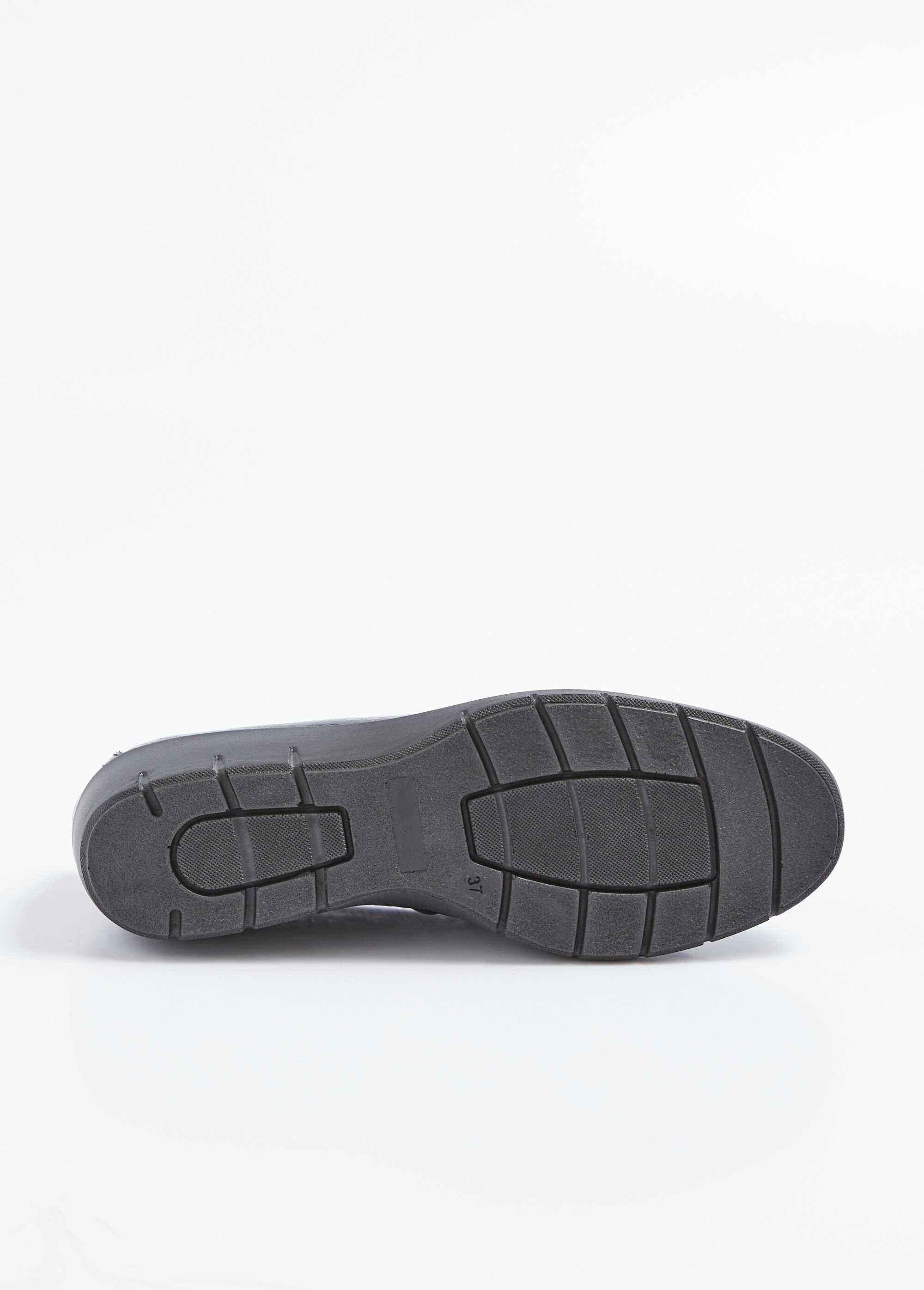 Mocassins confort en cuir verni reptile Femme Noir TOMLESLY503 UN1