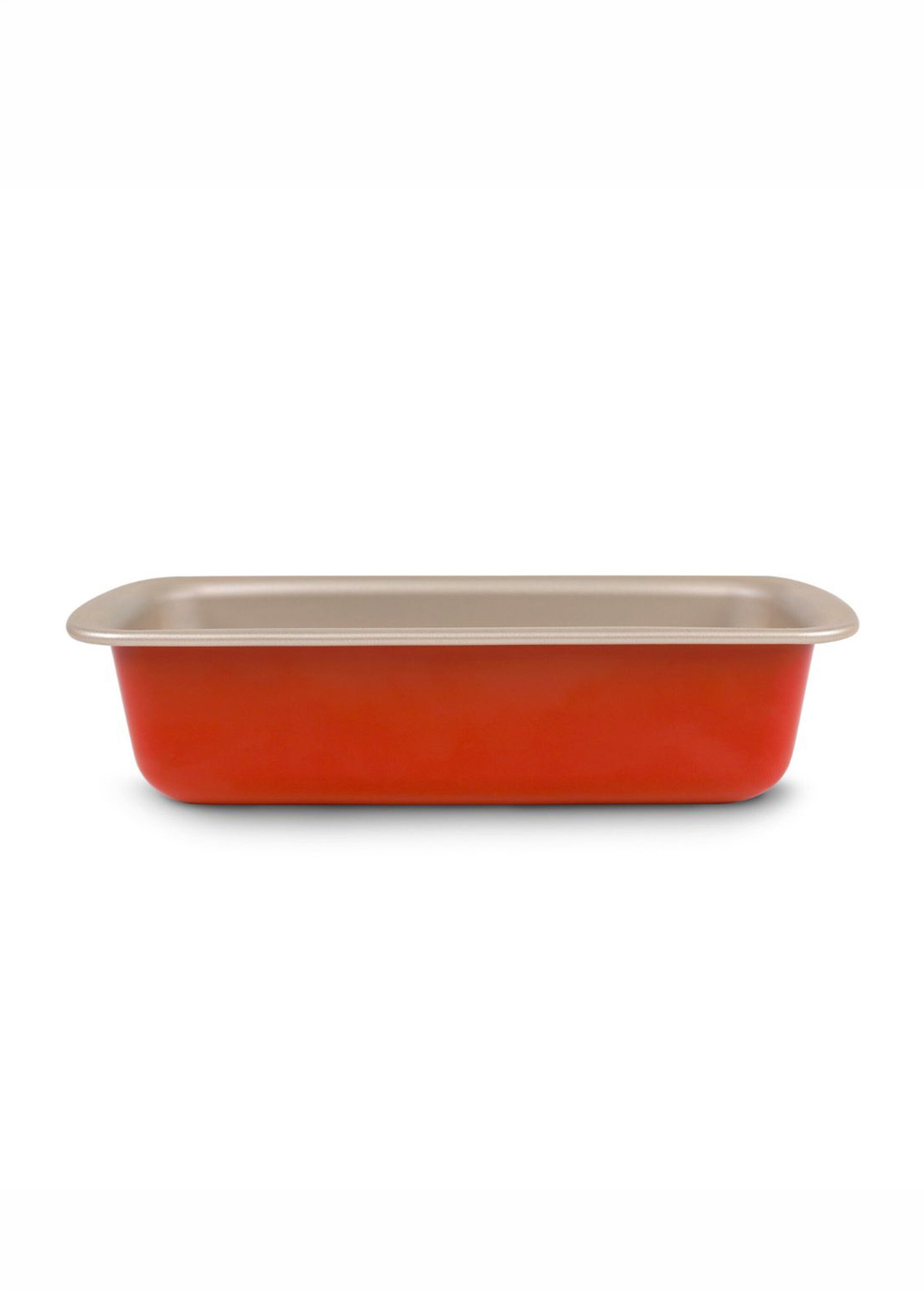Moule à cake en aluminium, long. 25cm Orange 9180810 FA1