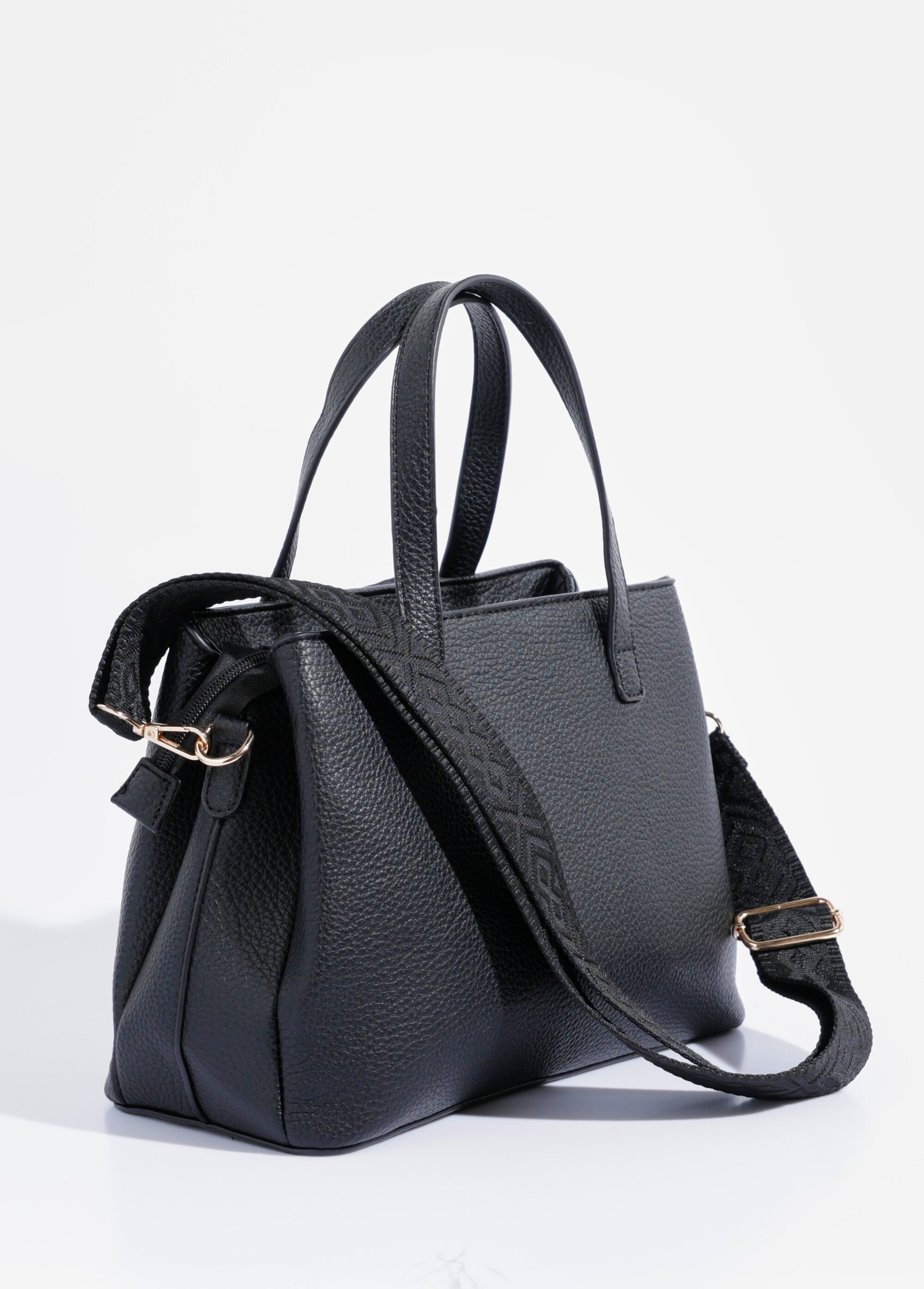Sac à main porté épaule ou main Femme Noir BAG-M296 DO1