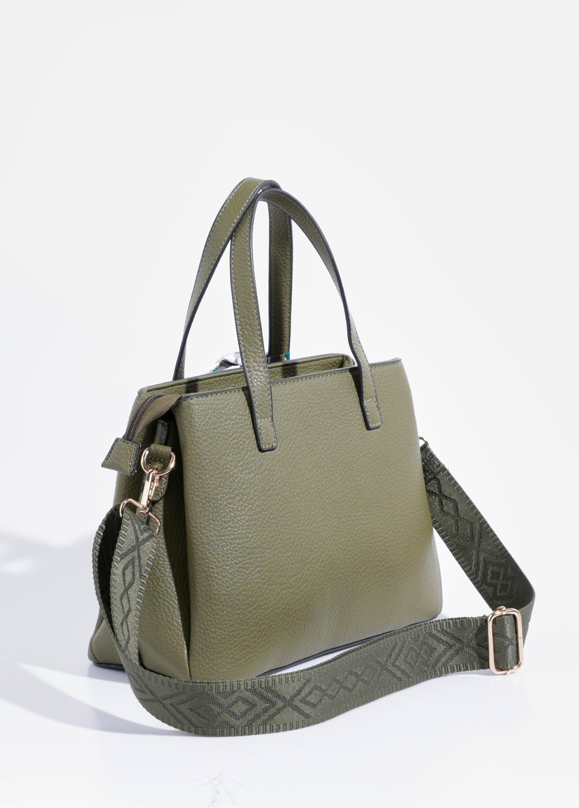 Sac à main porté épaule ou main Femme Vert BAG-M296 DO1