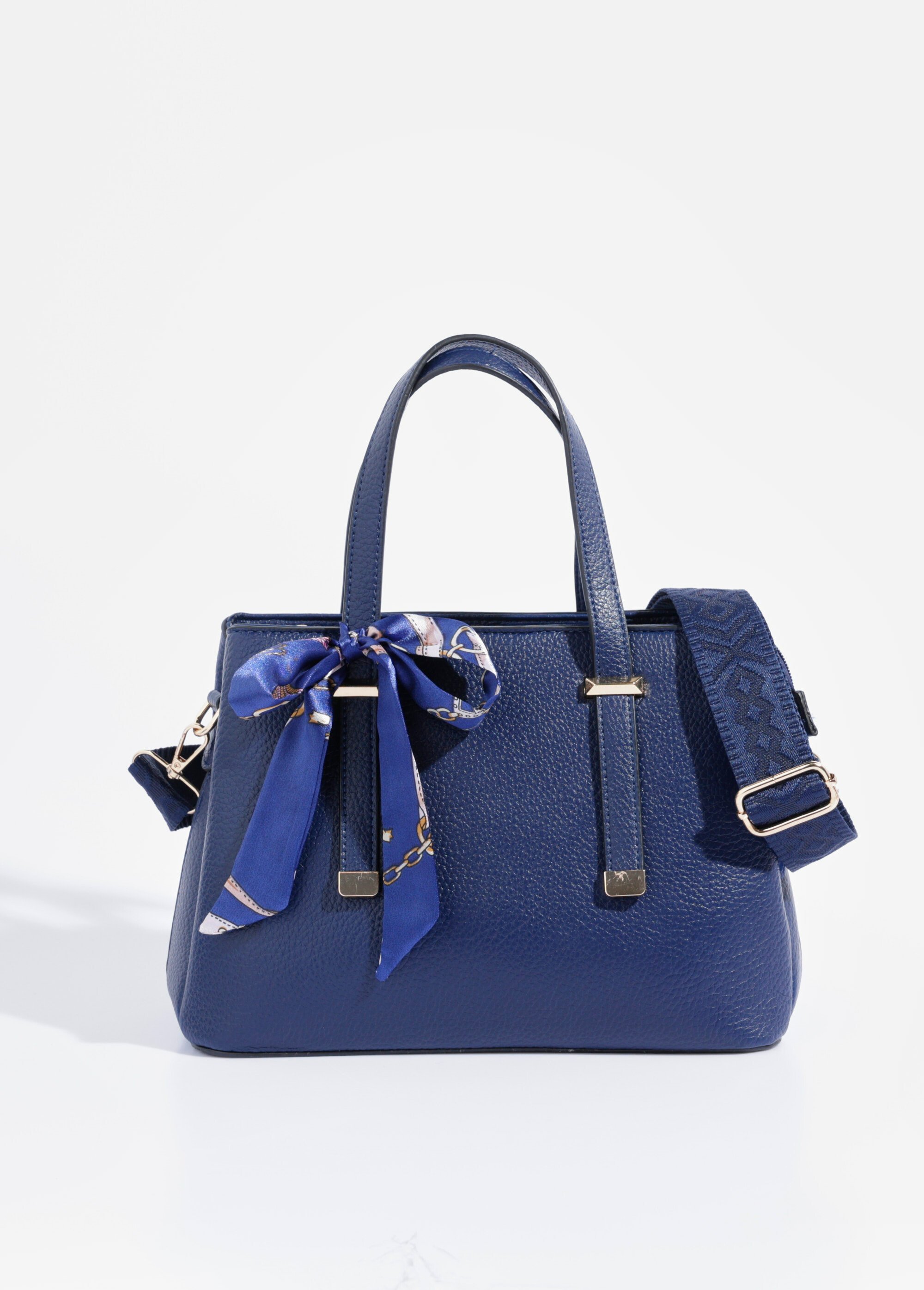 Sac à main porté épaule ou main Femme Bleu BAG-M296 FA1