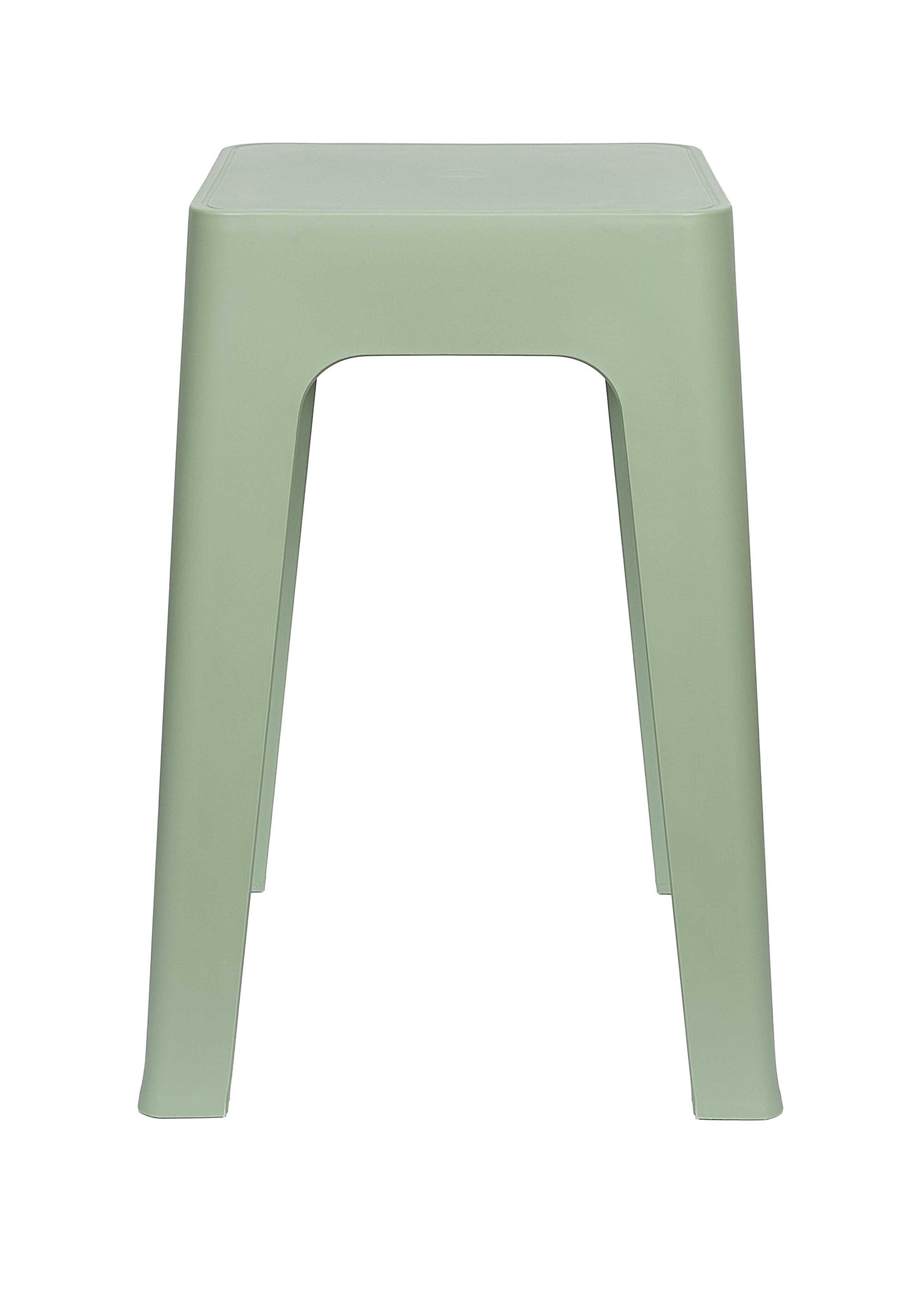 Tabouret de jardin empilable design VERT CMP-HDO0421 DE1