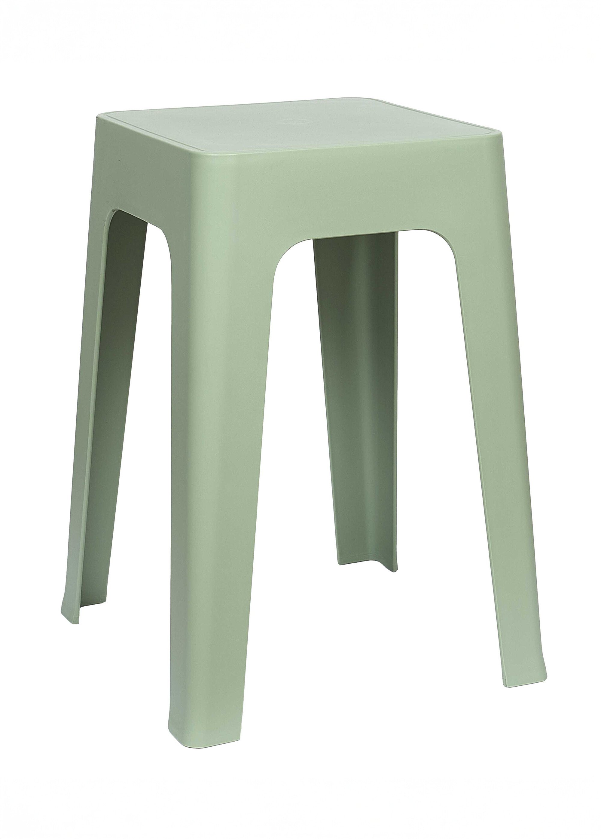 Tabouret de jardin empilable design VERT CMP-HDO0421 FA1