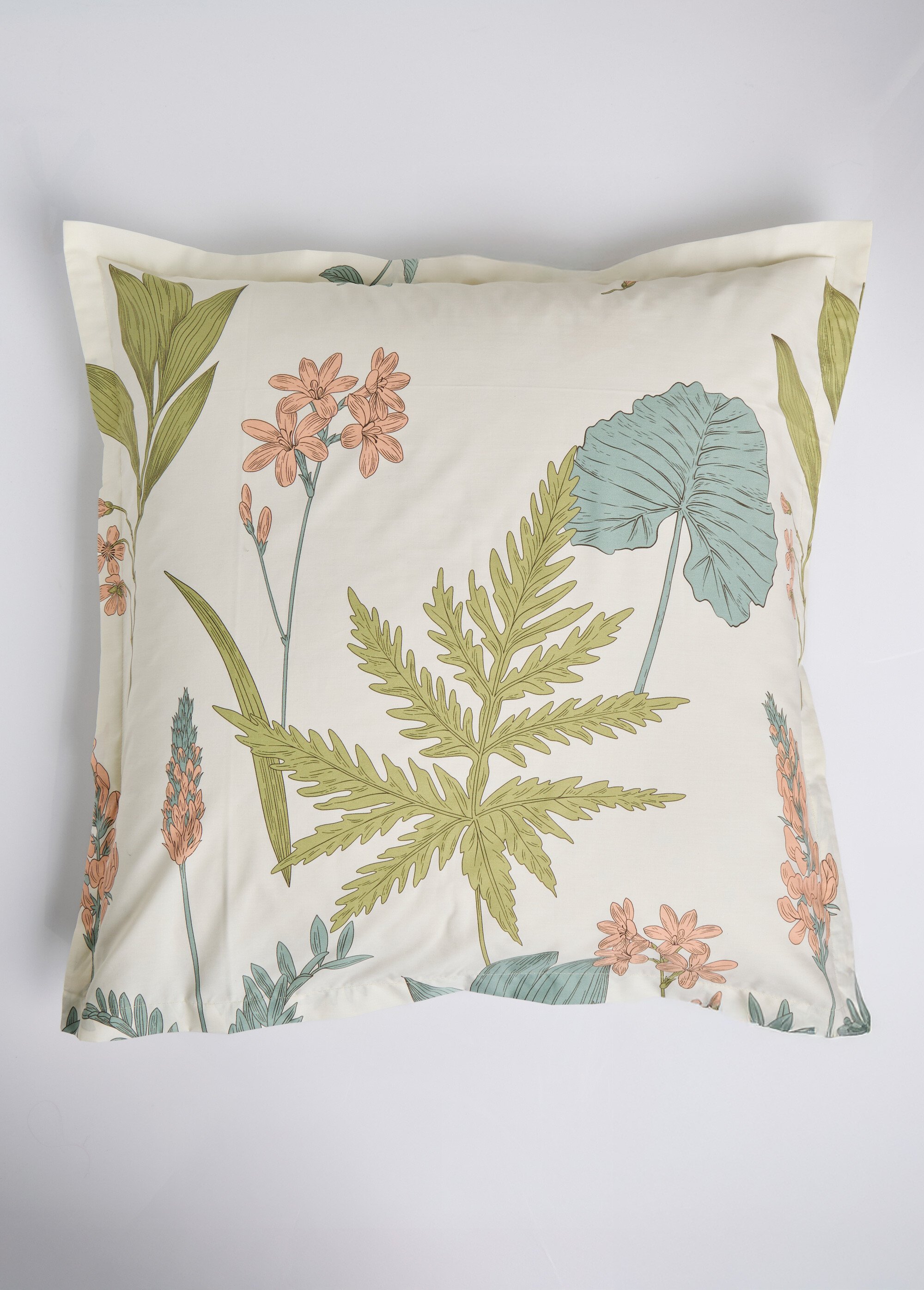 Taie imprimée percale 80 fils/cm² oreiller traversin