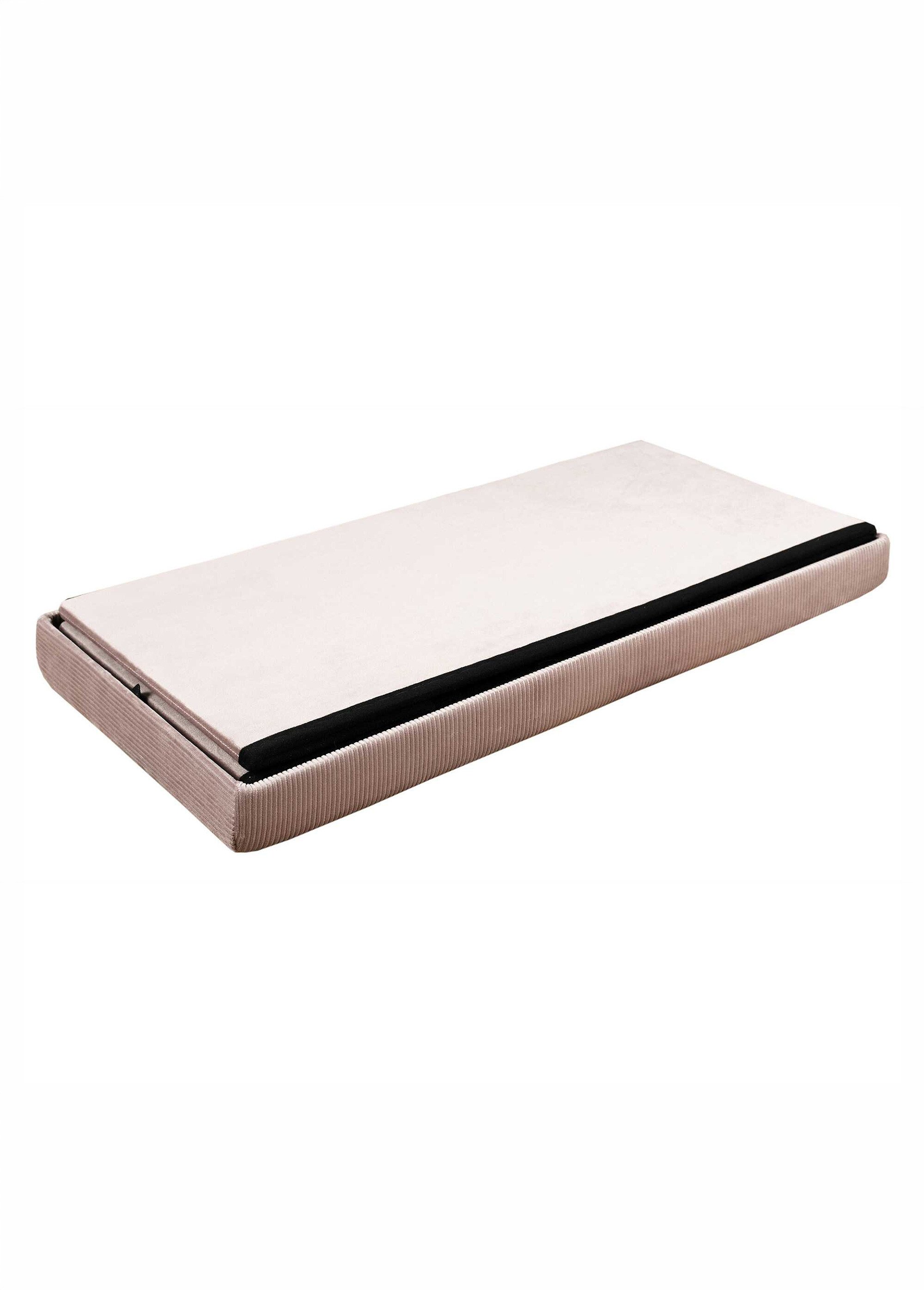 Banc coffre en velours cotelé GIULIA ROSE CMP-HD6817 DE2