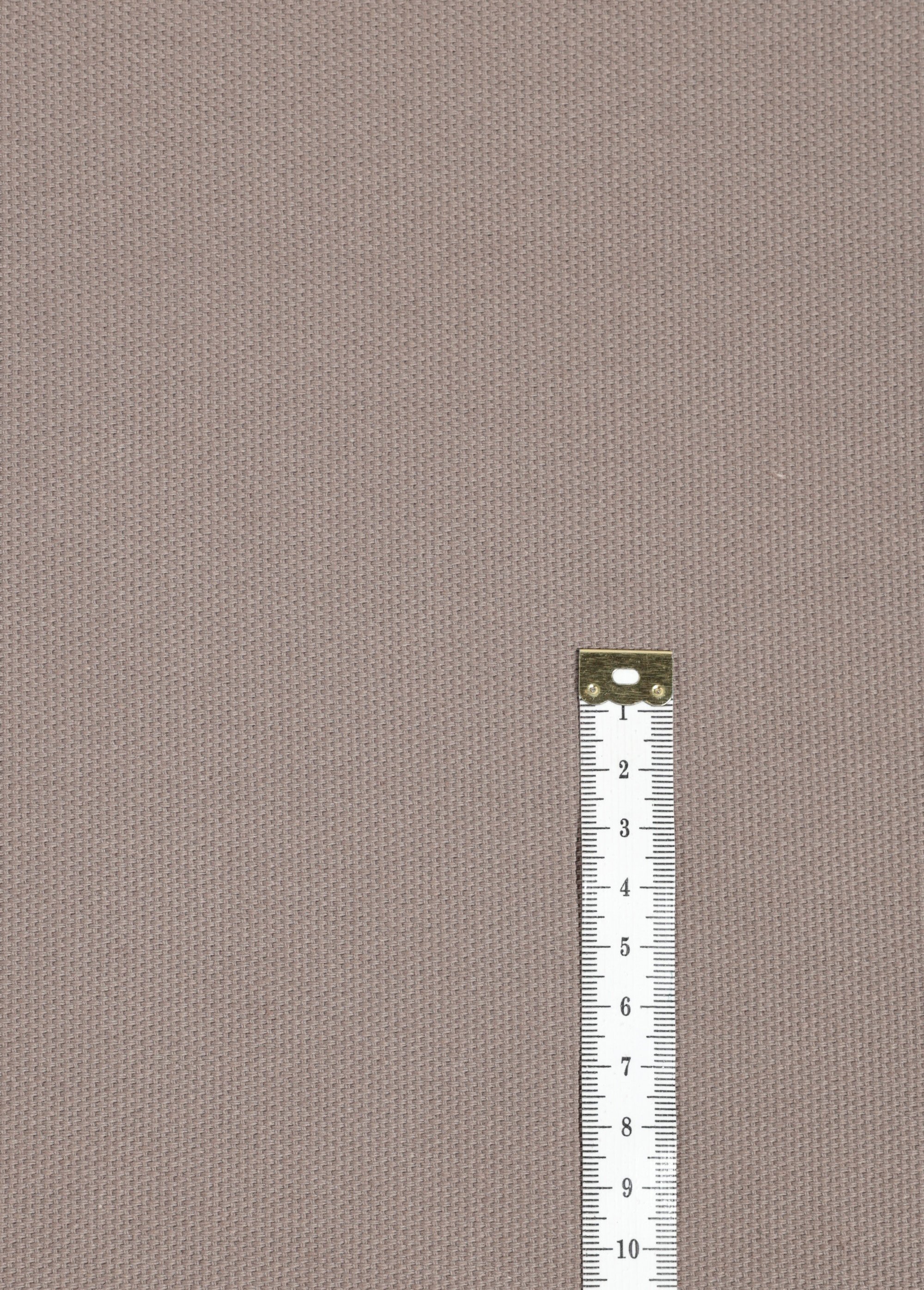 Coupon tissu anti taches, bachette MARRON COT60258 DE1