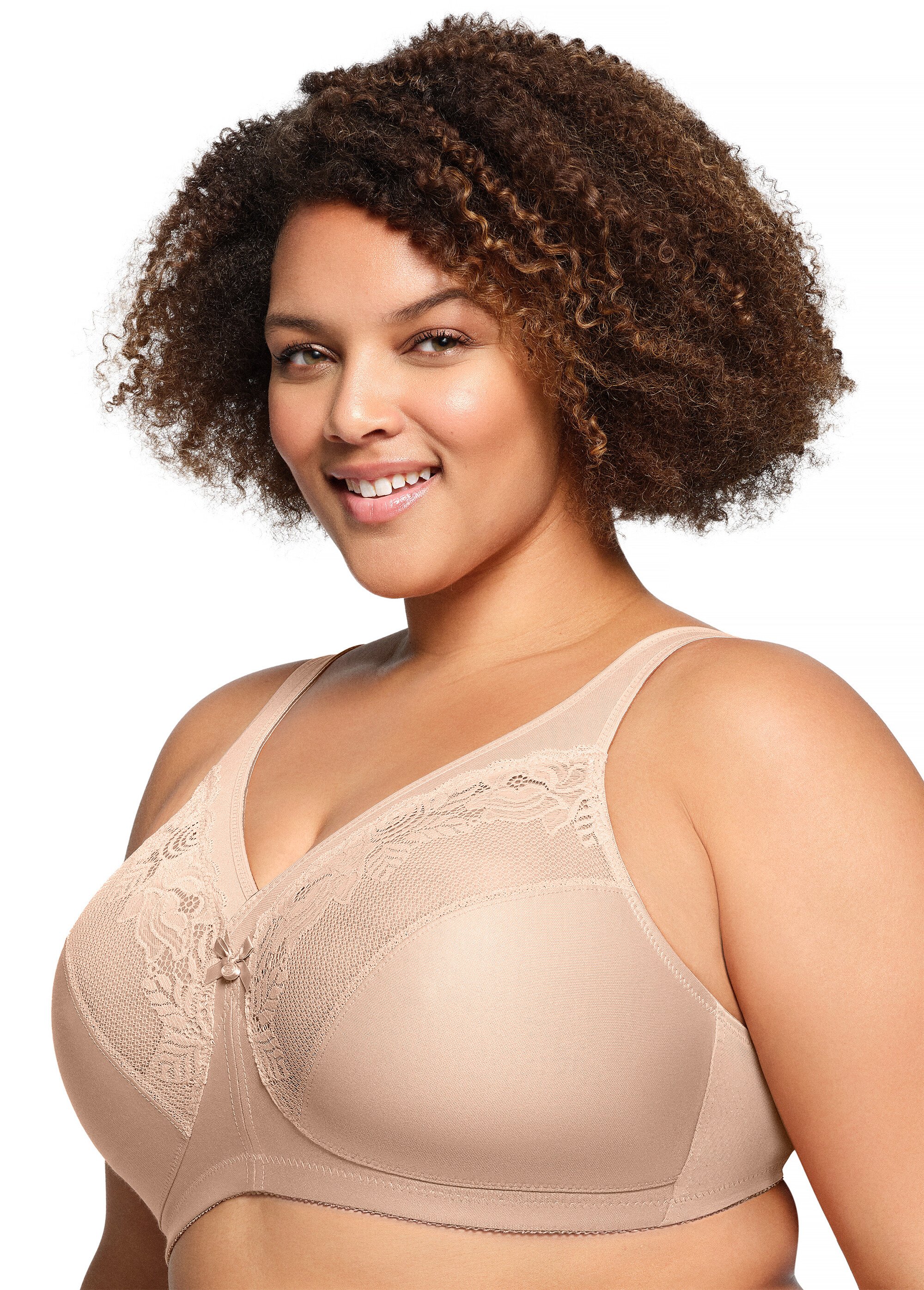 Soutien-gorge MagicLift Minimiseur Sans Armatures pour Grandes Tailles et Formes Généreuses n°1003 Femme Grande Taille Beige 1003 GA1