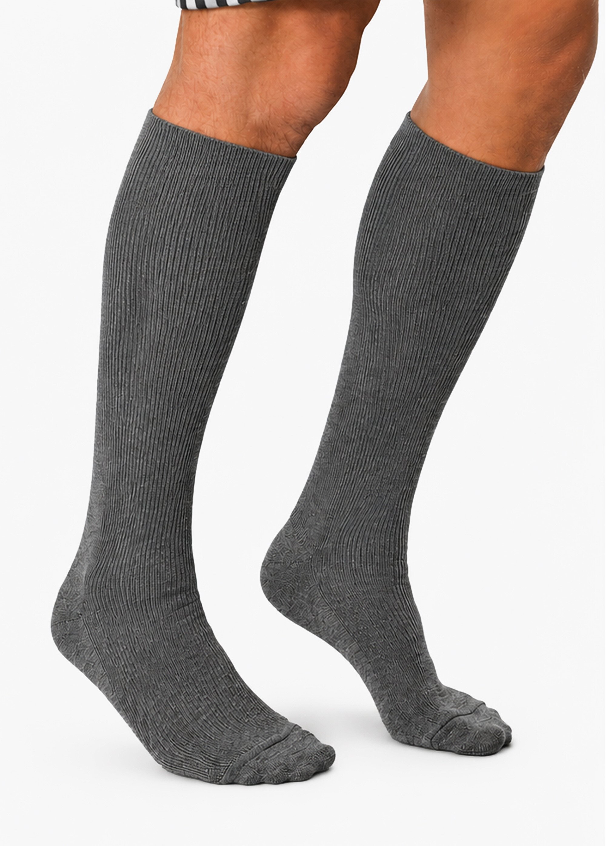 Mi-bas sans compression chauds - lot de 2 paires