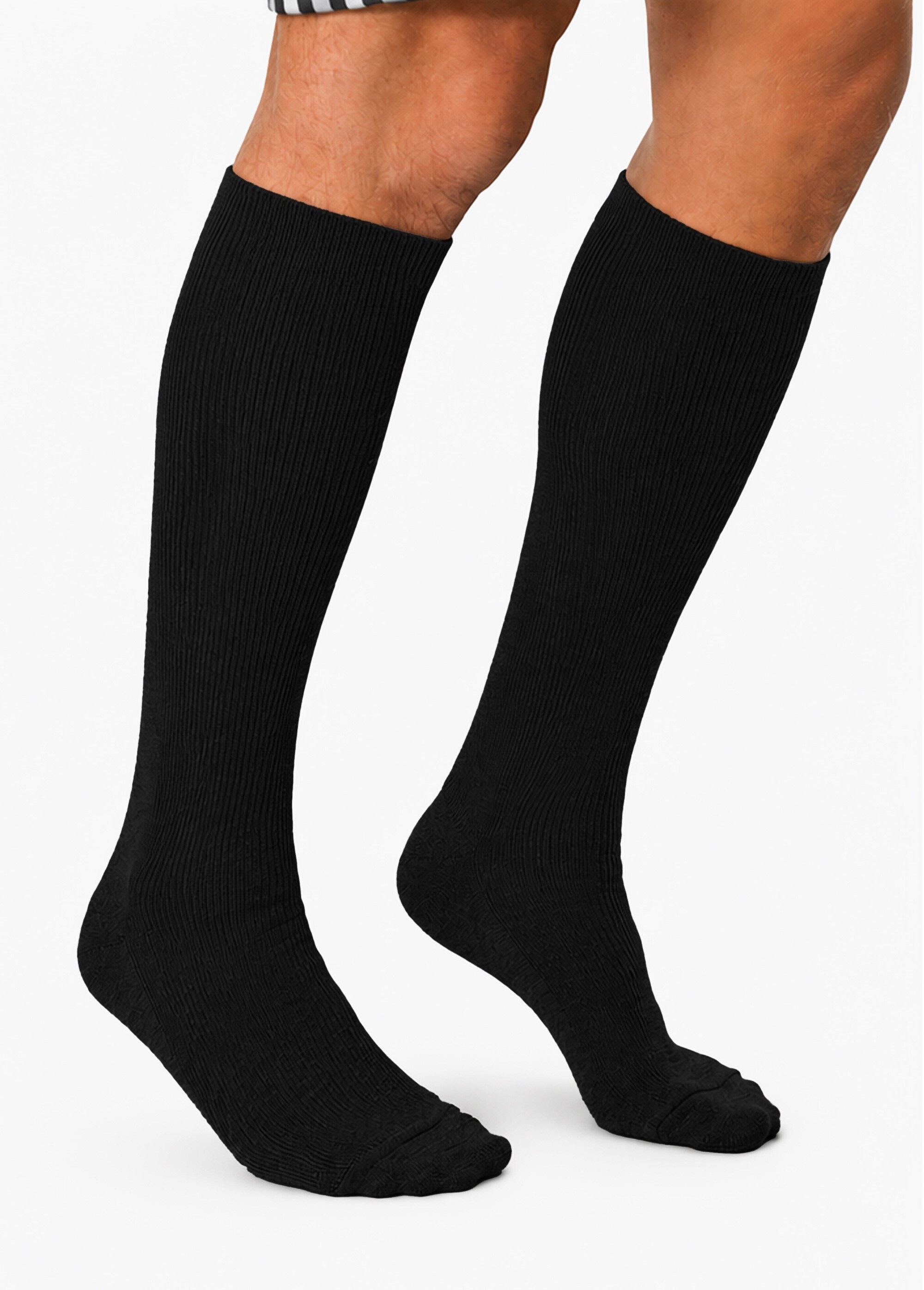 Mi-bas sans compression chauds - lot de 2 paires