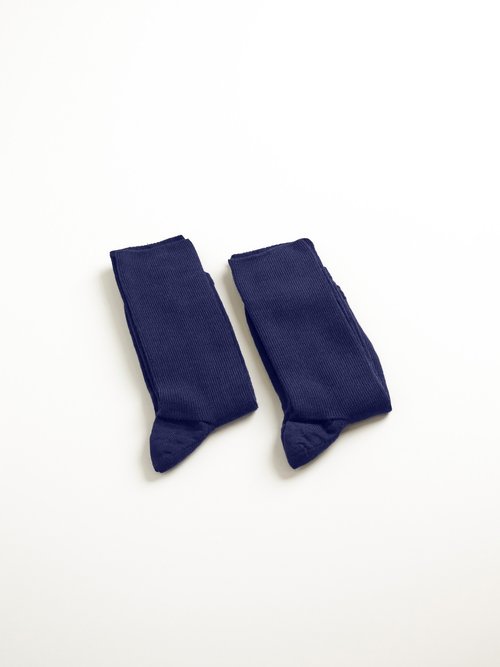 Mi-bas sans compression chauds - lot de 2 paires Homme BLEU JEAN LOT2 INFIME DE1