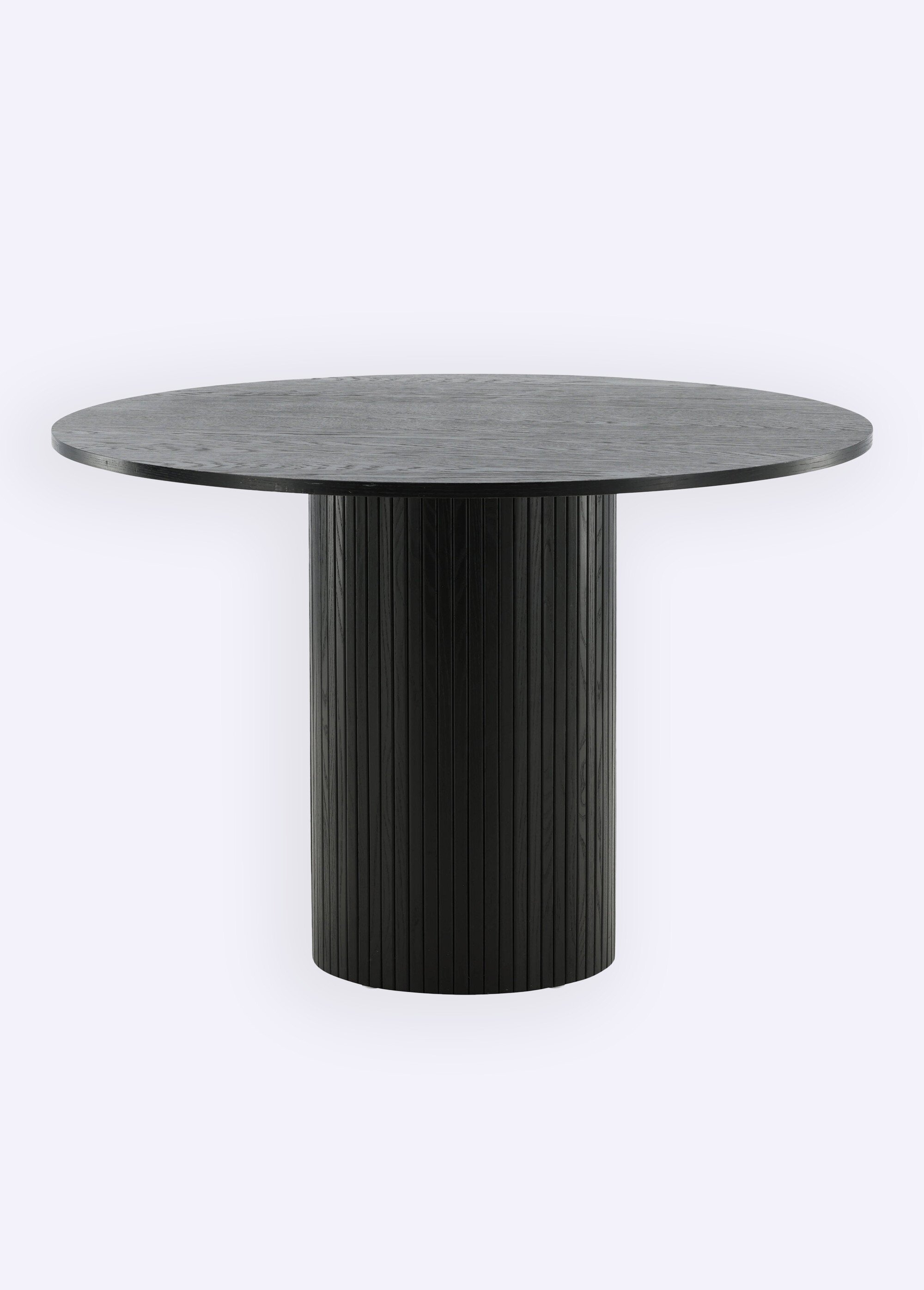 Table à manger peuplier pied cylindrique