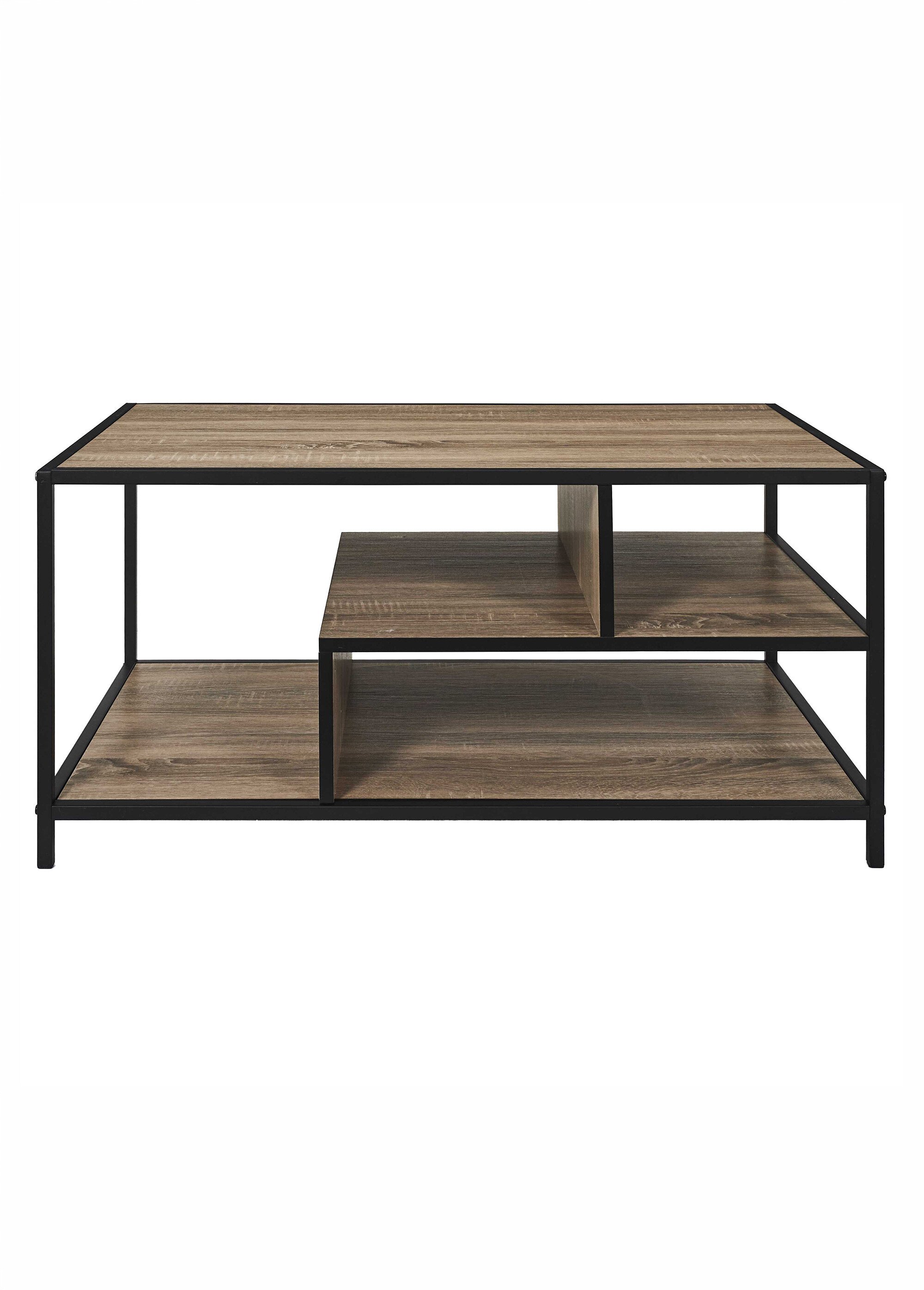 Table basse design escalier EDISON MARRON CMP-HD0509 DE1