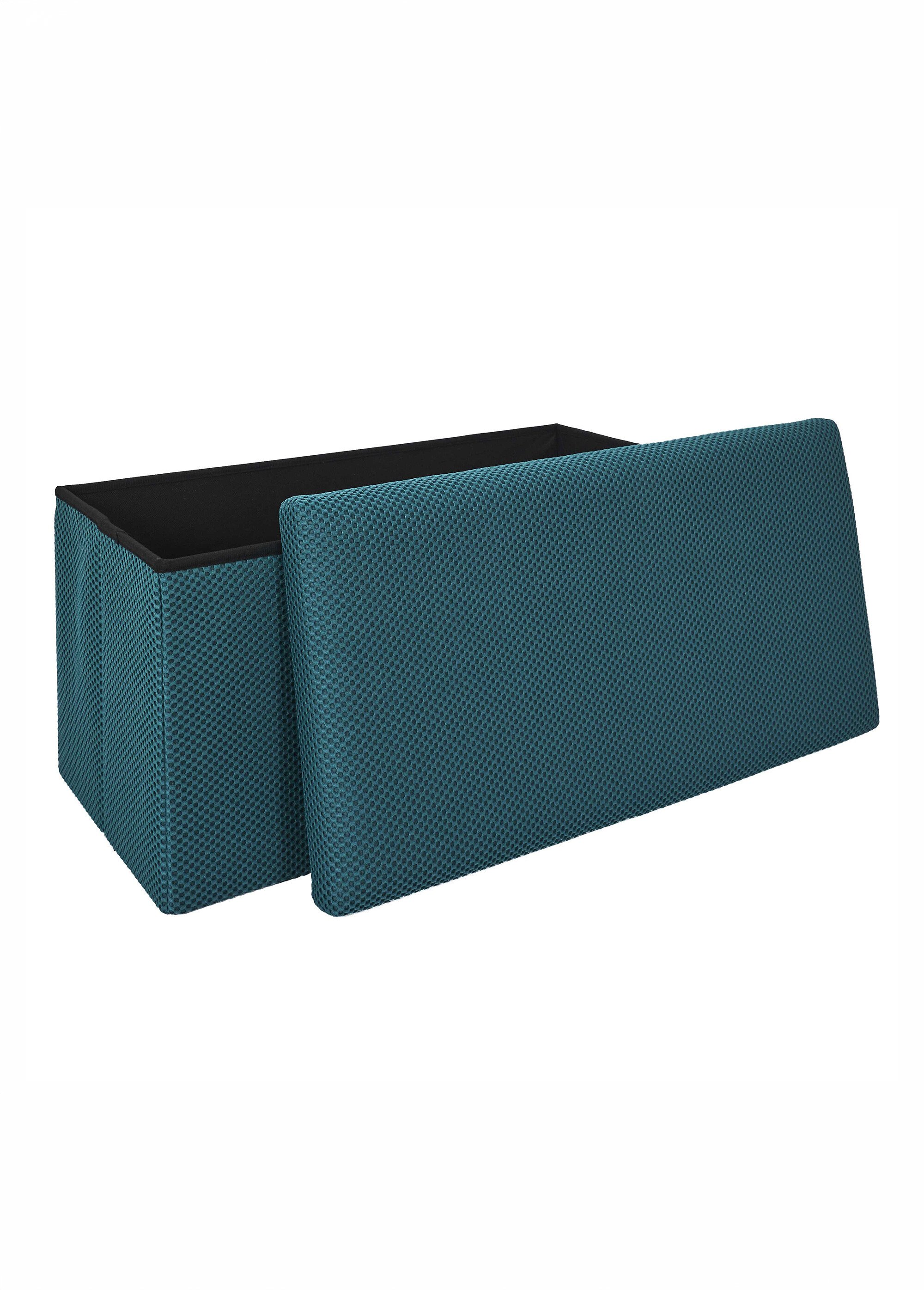 Banc coffre pliable design en mesh ATOME BLEU CMP-HD0467 DE2