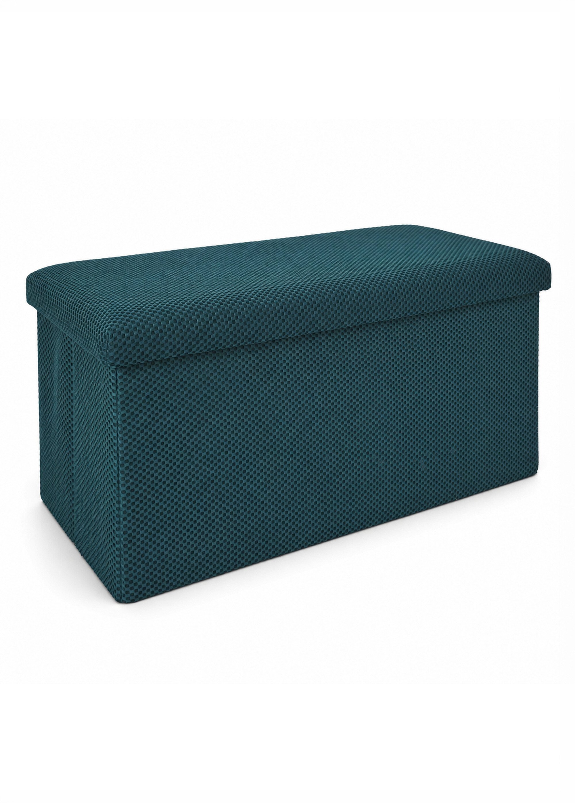 Banc coffre pliable design en mesh ATOME BLEU CMP-HD0467 FA1