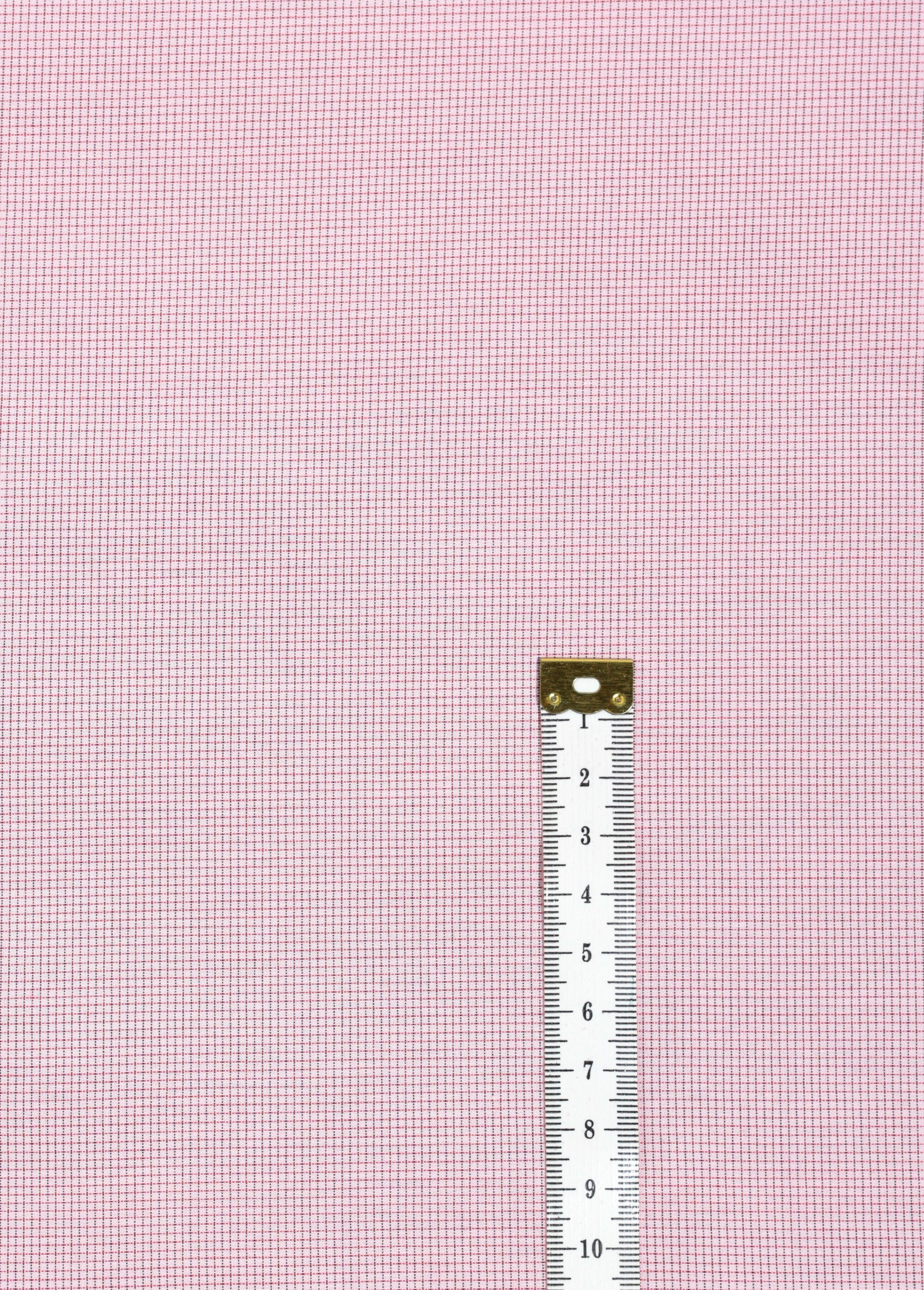 Coupon tissu micro carreaux, Lola